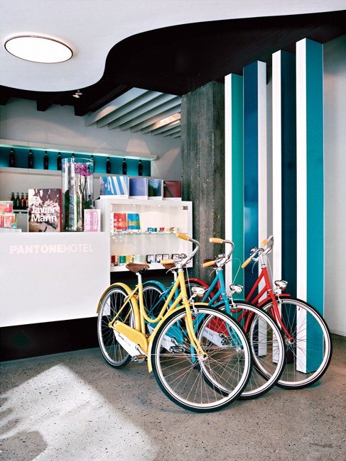 La Tribune & Moi - Pantone Hotel à Bruxelles.