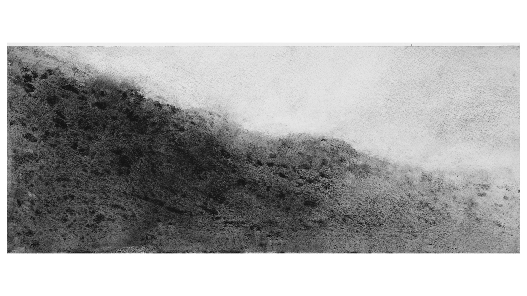 Pente (V) [Slope (V)]gouache on paper20,5 x 49 cm, 2024