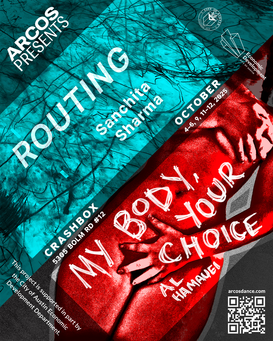 Sanchita Sharma: Routing / Al Hamauei: My Body, Your Choice (2025)