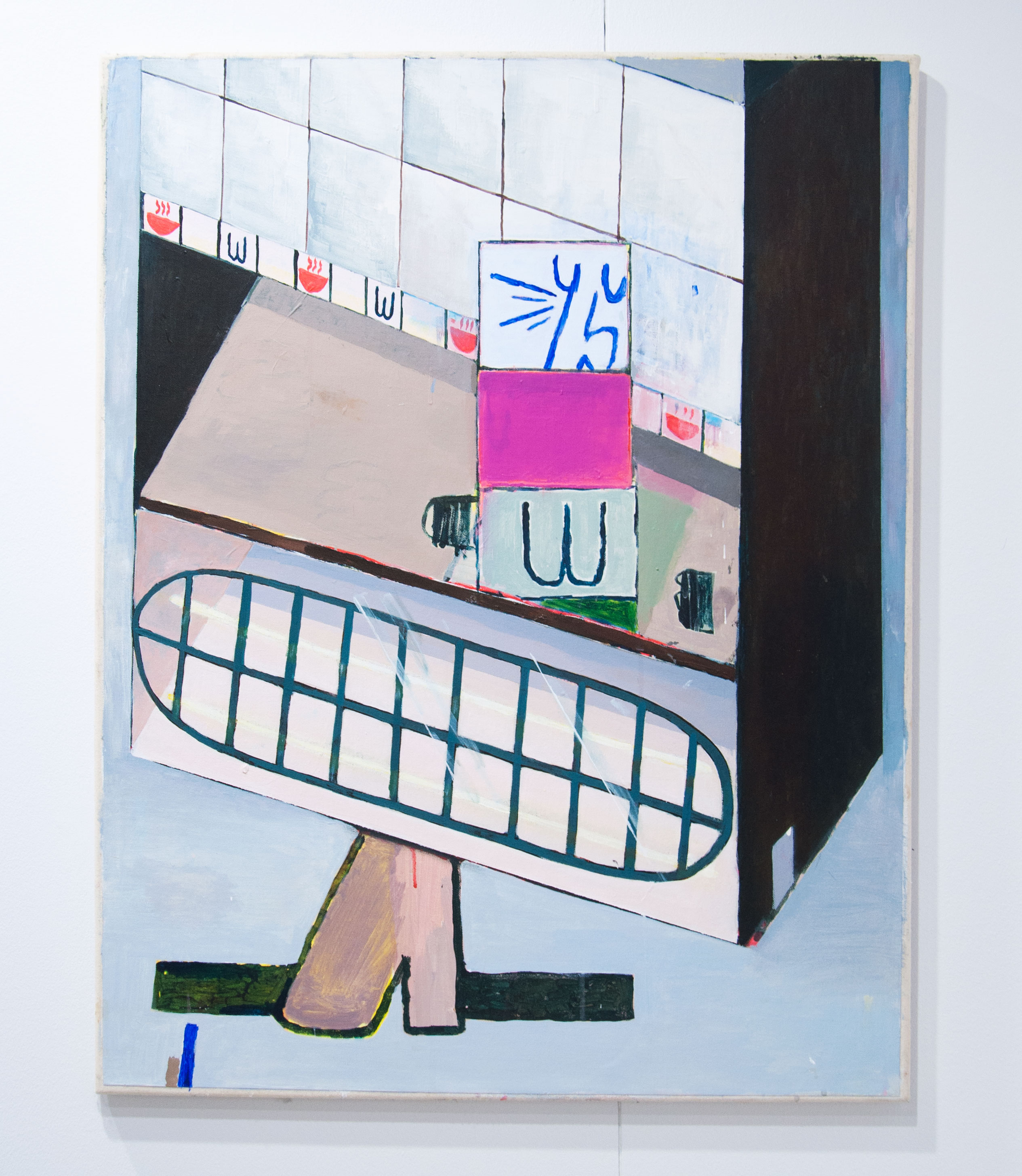 Hotel/ acrylics on canvas/ 70x90