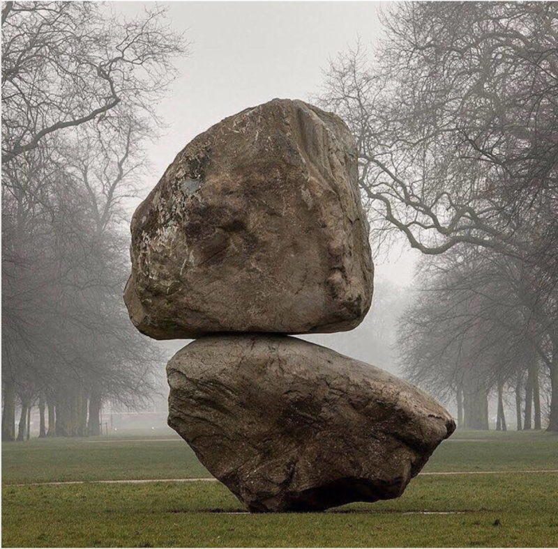 Fischli/Weiss, Rock on Top of Another Rock, 2010-2013