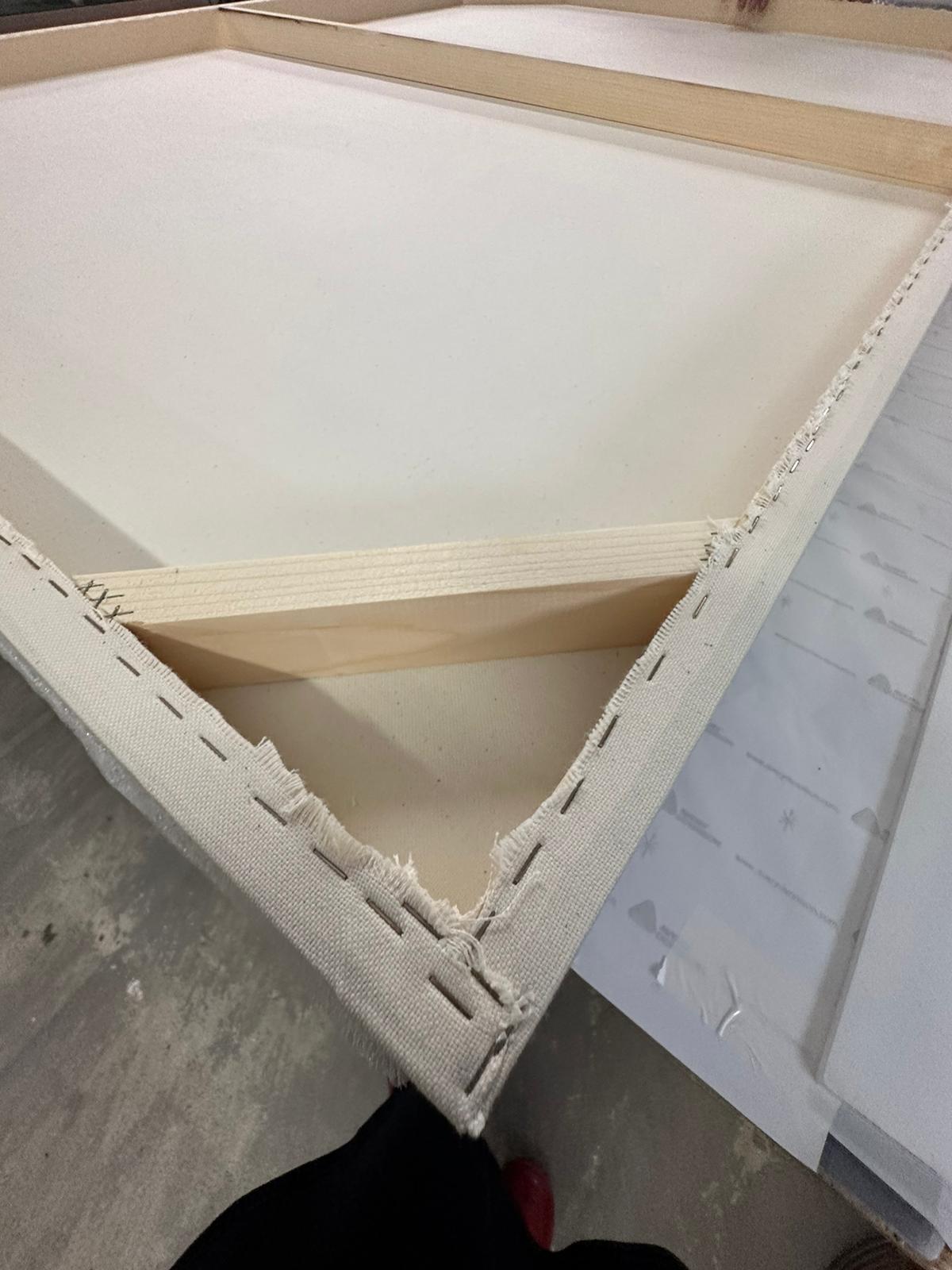 Unprimed Canvas