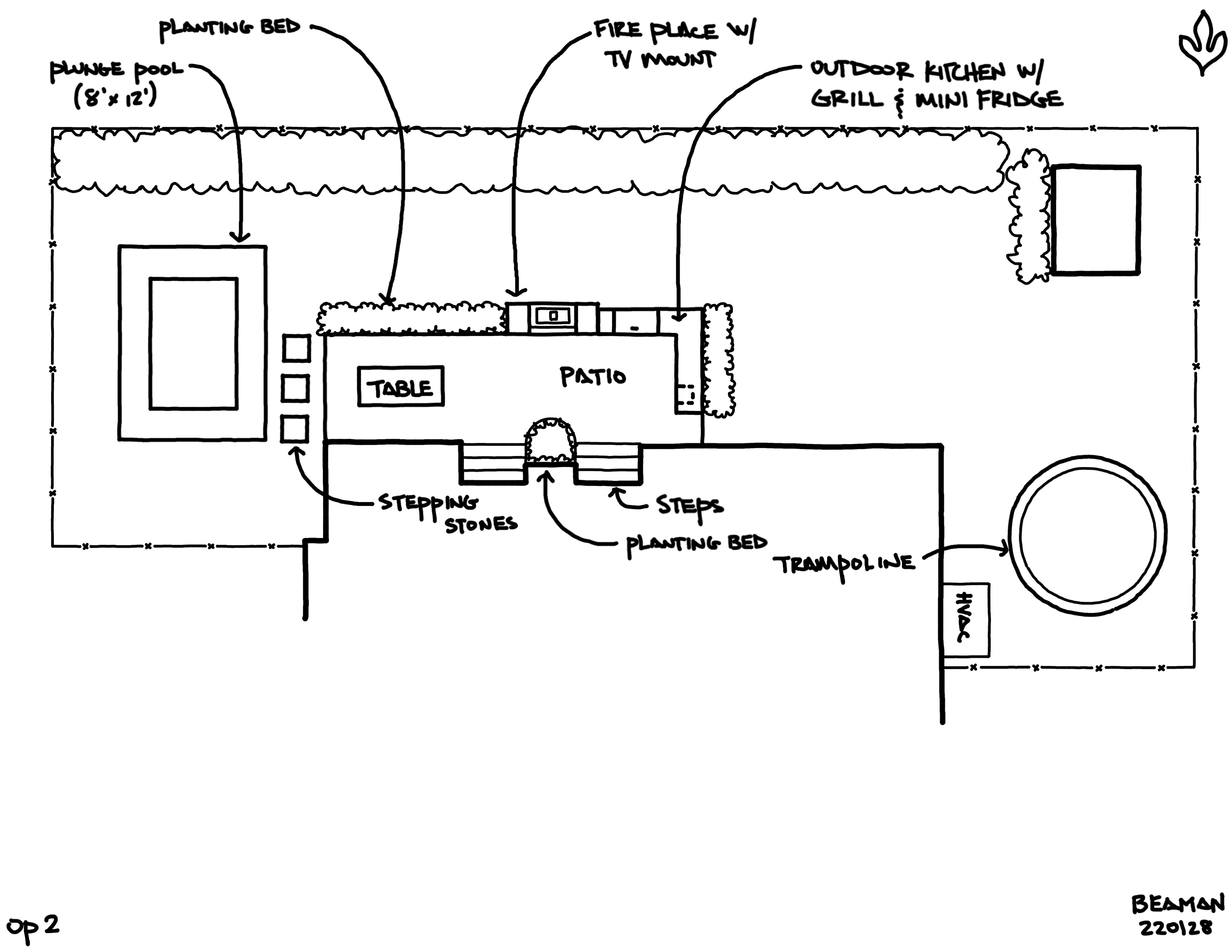 BEAMAN RESIDENCE — Orbis Landscape Architecture