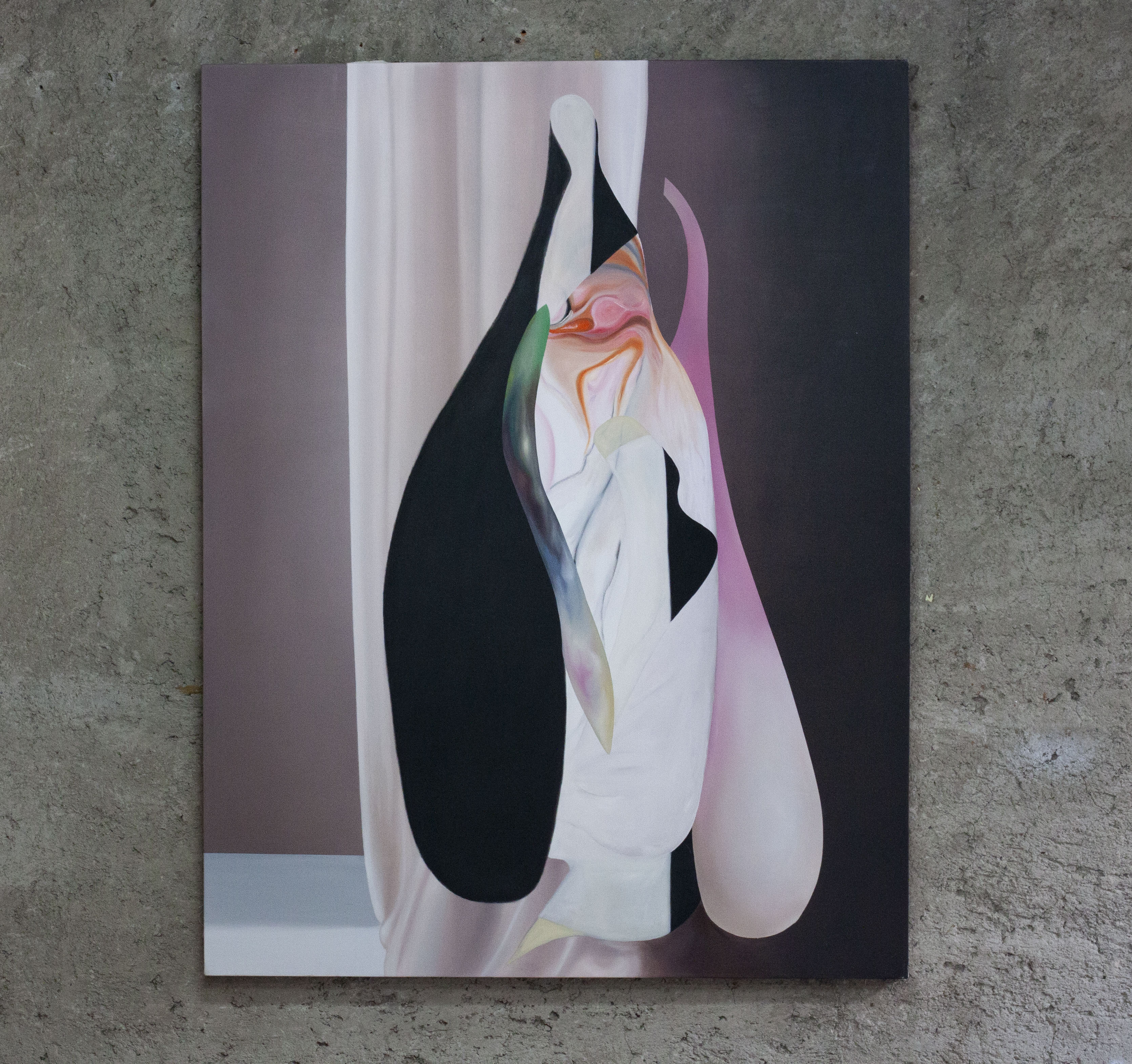 Melissa Ríos, El camino del error, 2022, oil on canvas, 68 9/10 x 53 1/10 in / 175 x 135 cm © Melissa Ríos