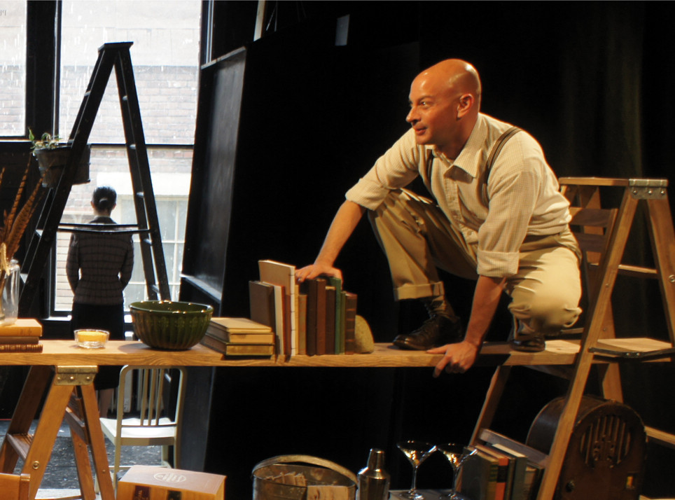 Christopher Marlowe Roche as Andy and Christina Ritter as Katharine | Photo Credit: Brad Steinmetz