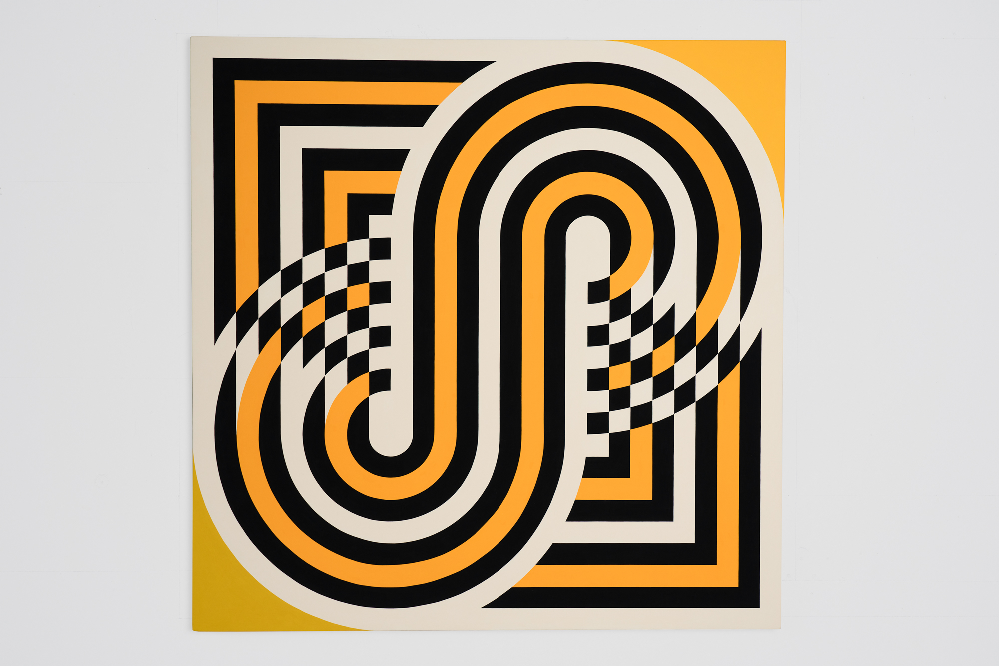 History of Thought, 2020Gouache on canvas over panel, 36 x 36 inches