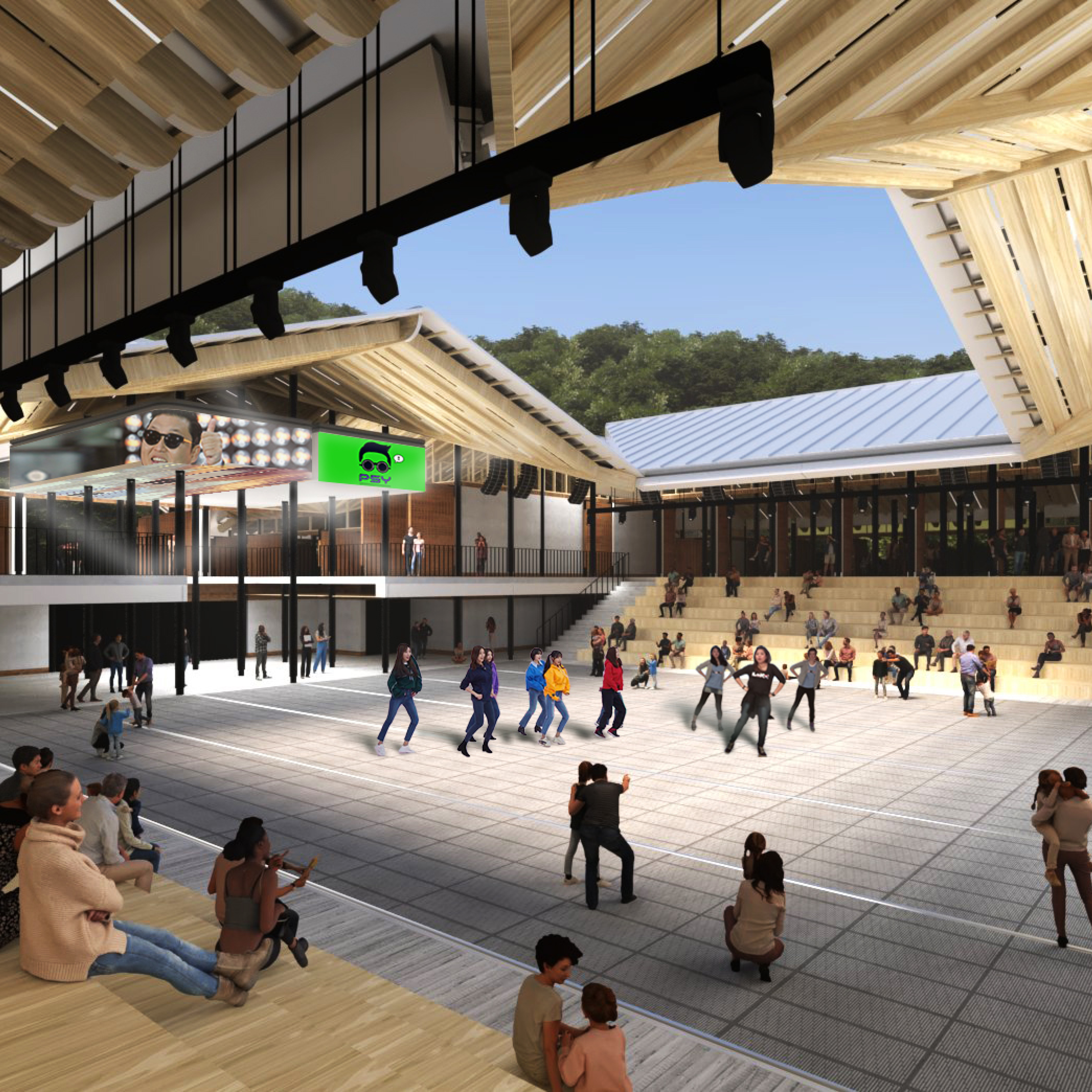 The K-POP learning space 