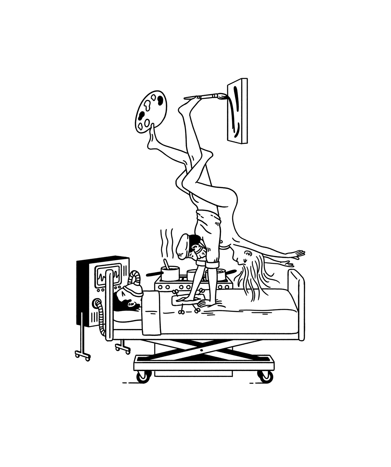 Image from Tim Minchin's book "You don't have to have a dream"