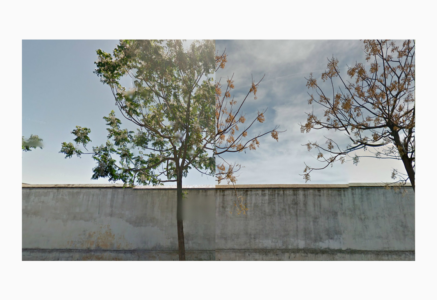 Foto periferia de Sevilla proyecto Camino y Tiempo estaciones