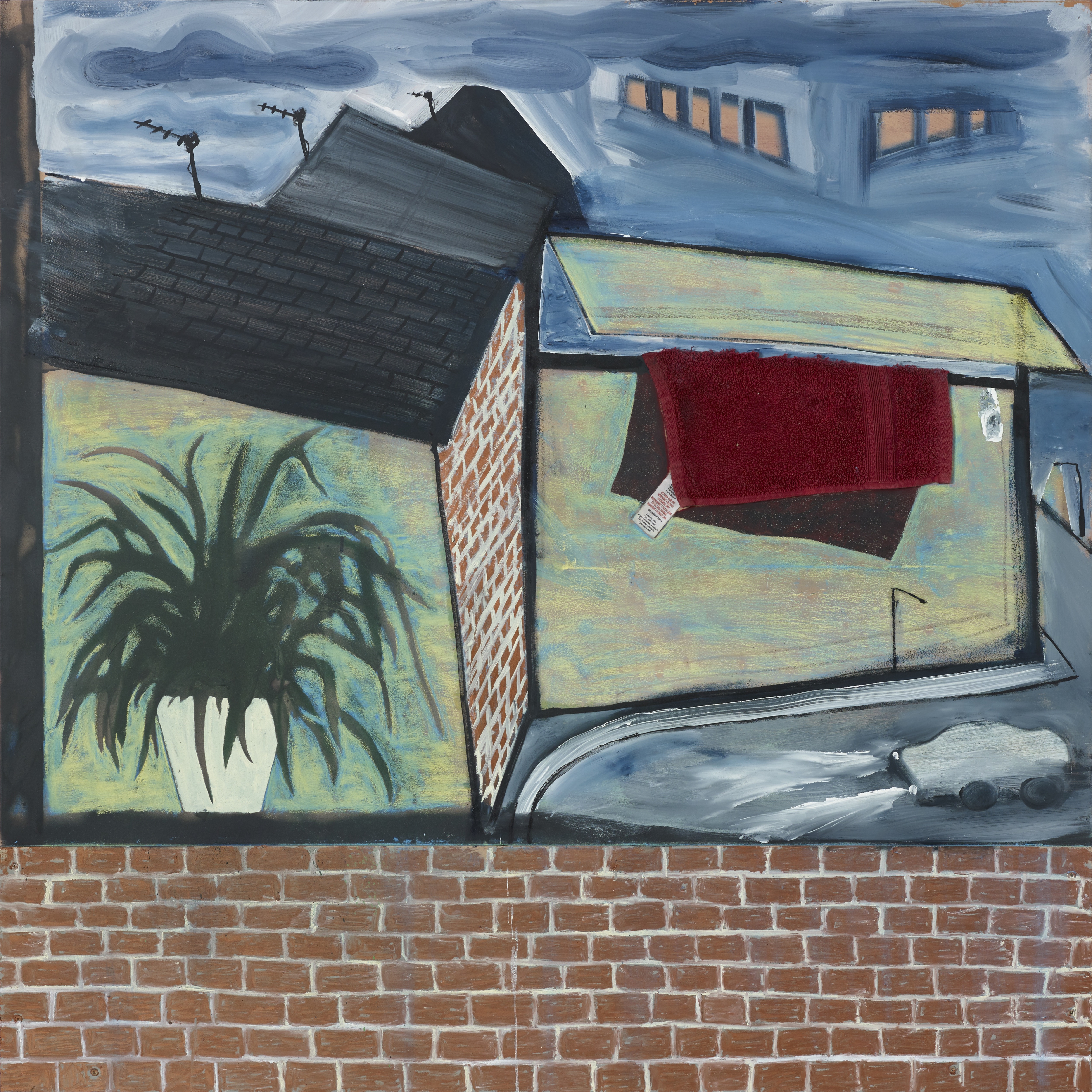 Near to nowhere, 120x120cm, 2021