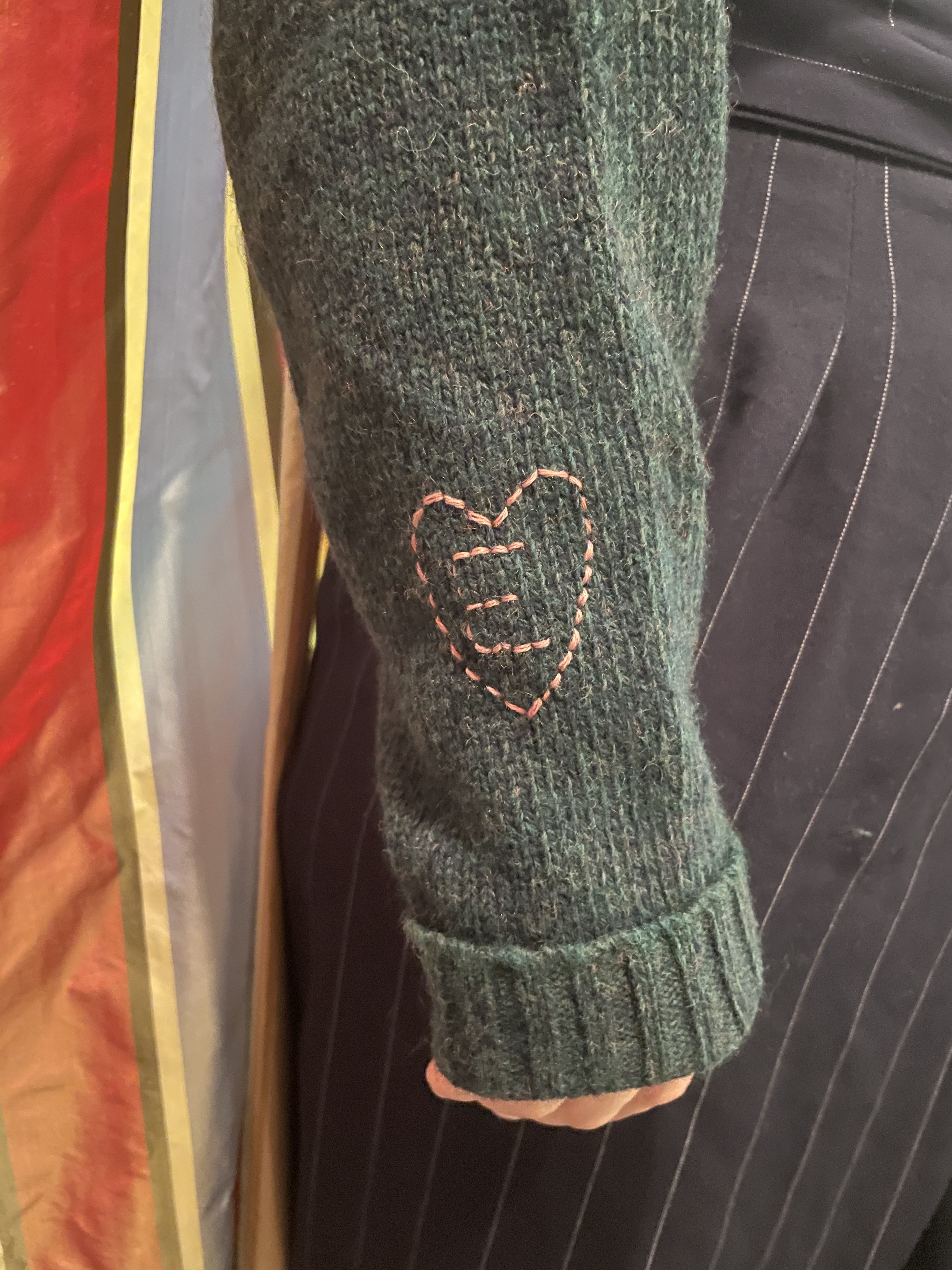 Hand Embroidery for Evan Joan Repair