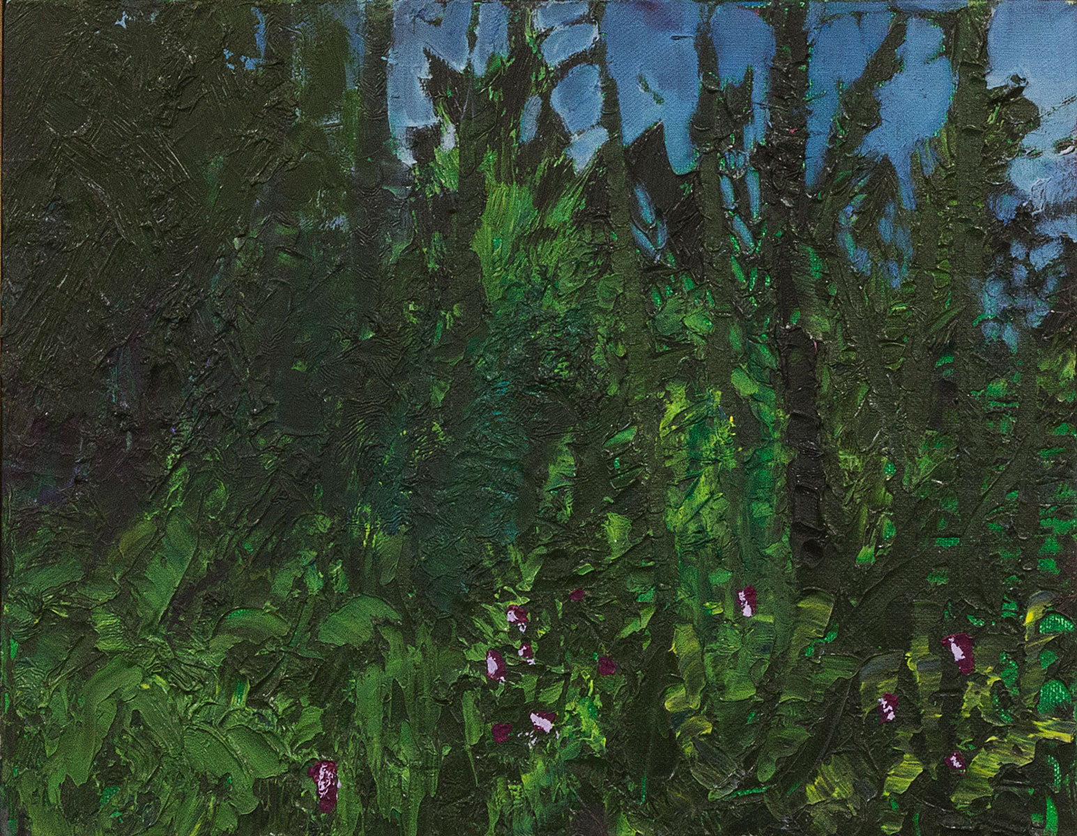 Jan-Henri Booyens, Onbepaalde Gevaar (2013) | Oil on canvas, 37 x 39 cm