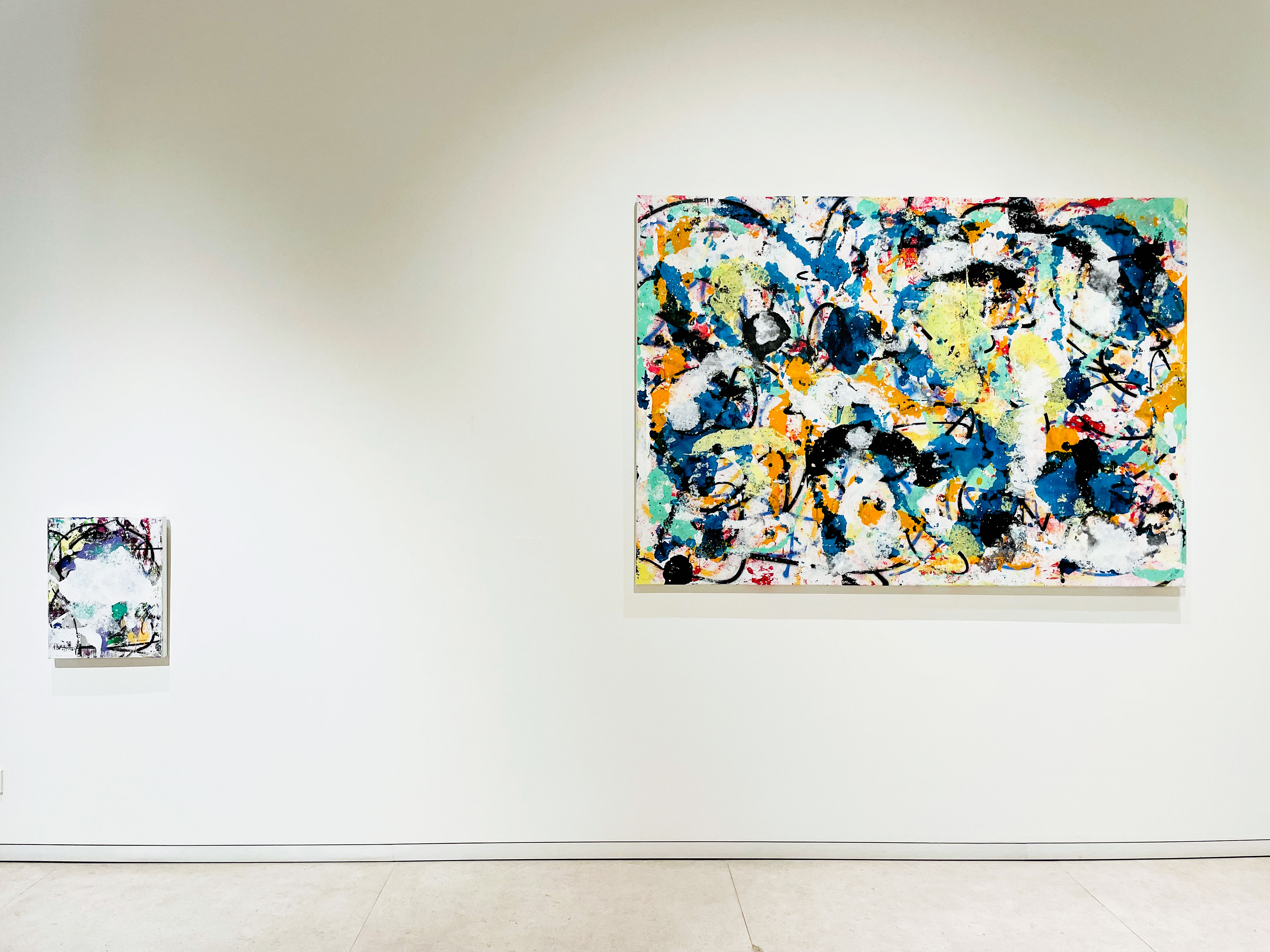 'Paraísos'. Installation view. Opera Gallery (Madrid), 2024.