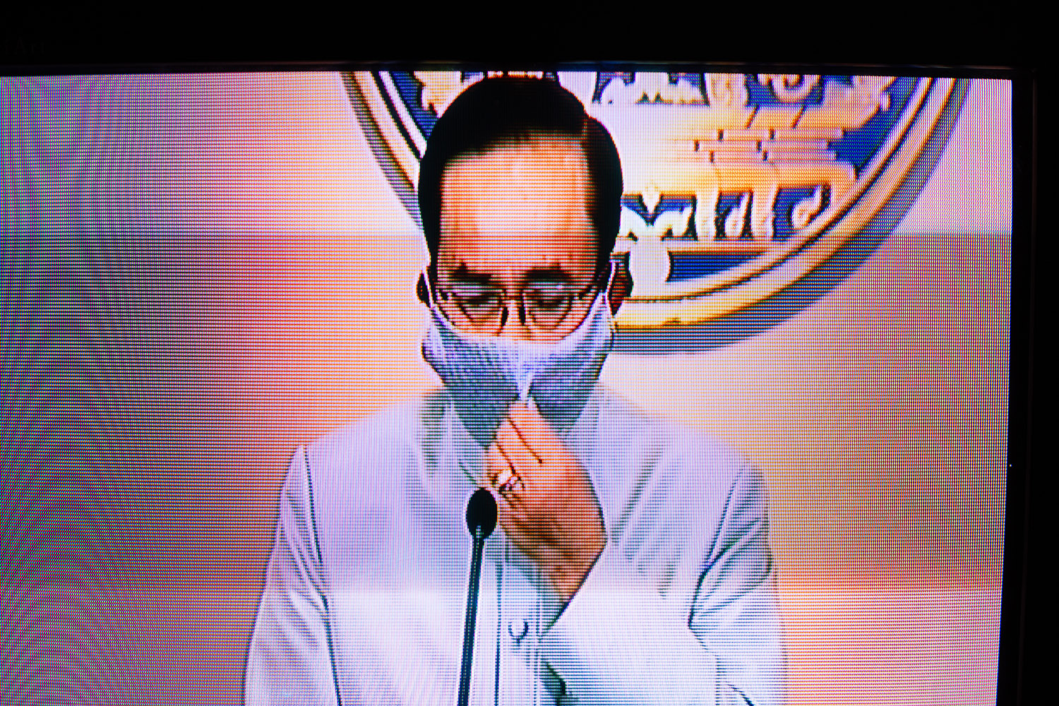 Television broadcast (Gov's announcement), Thailand, 2020