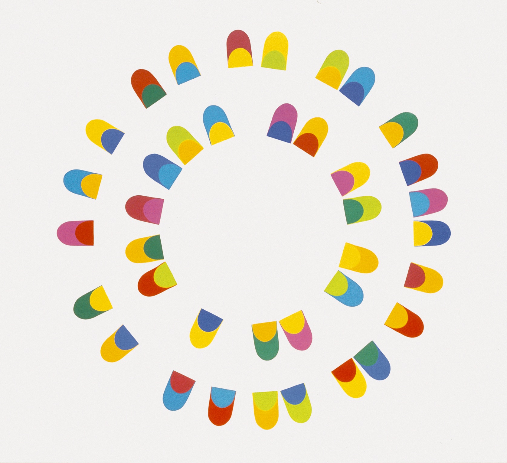 Untitled, 1998. Acrylic on canvas, 145 x 145 cm.