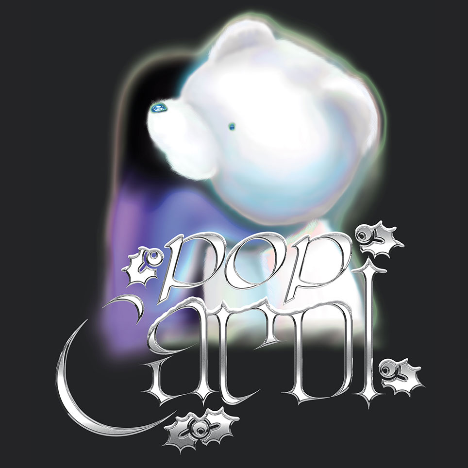 Design for Pop Carol Christmas event by PC music
