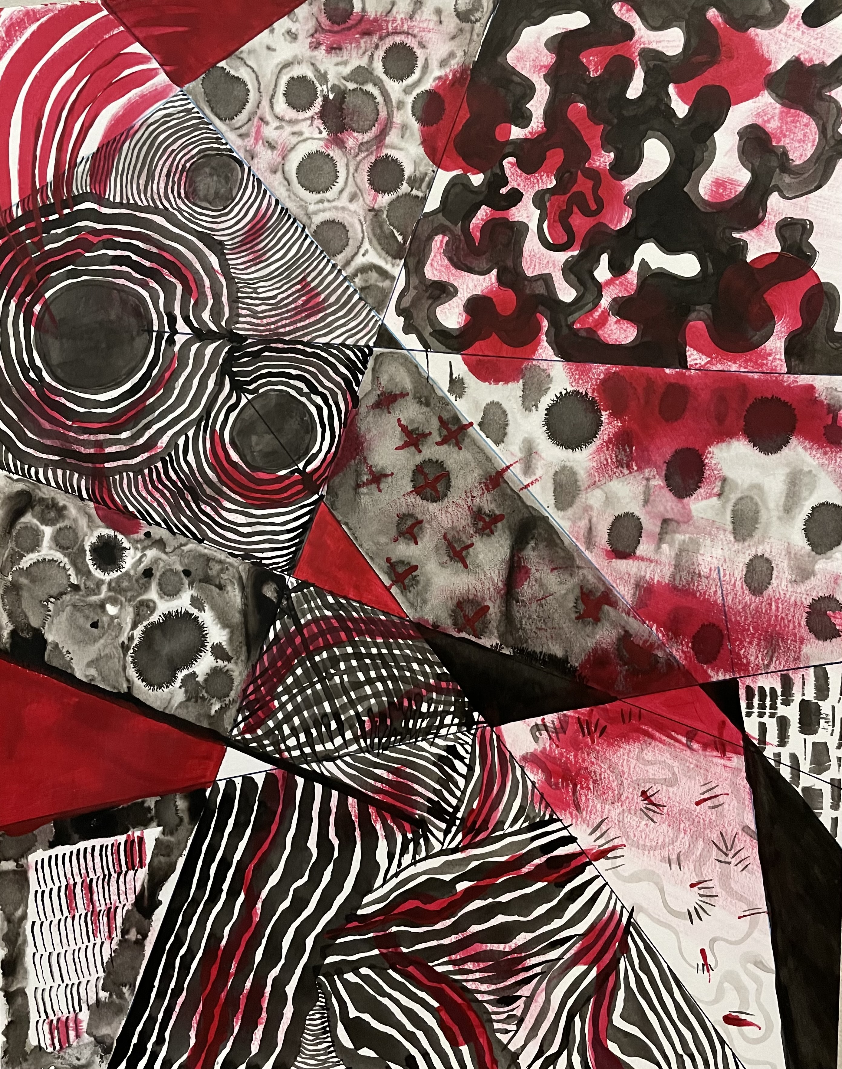 Sydney Dattilo, Abstract Composition, 2021