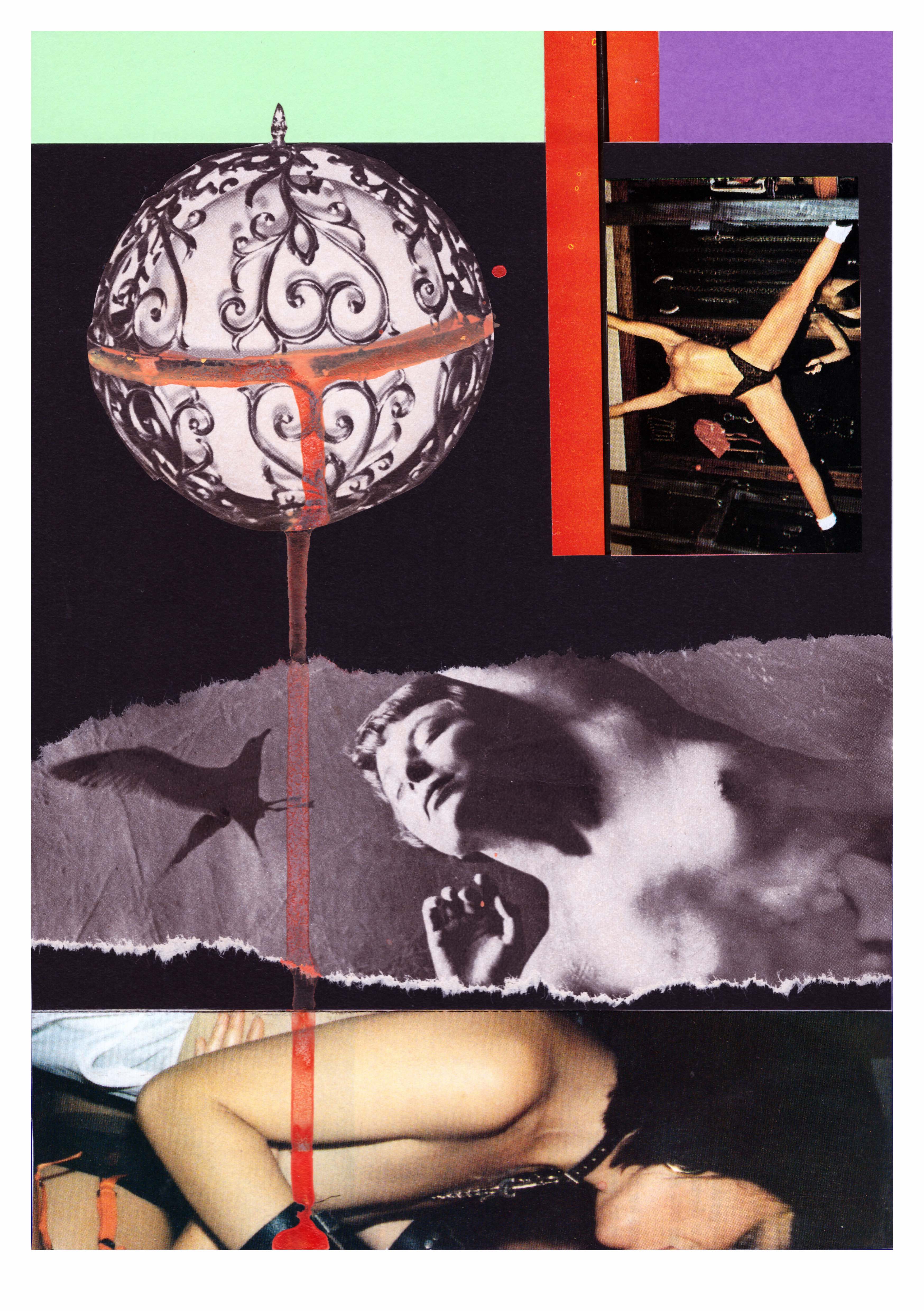 Artemis/Kallisto III, 2022, colour print, 20 editions, 14.8 x 21.0cm