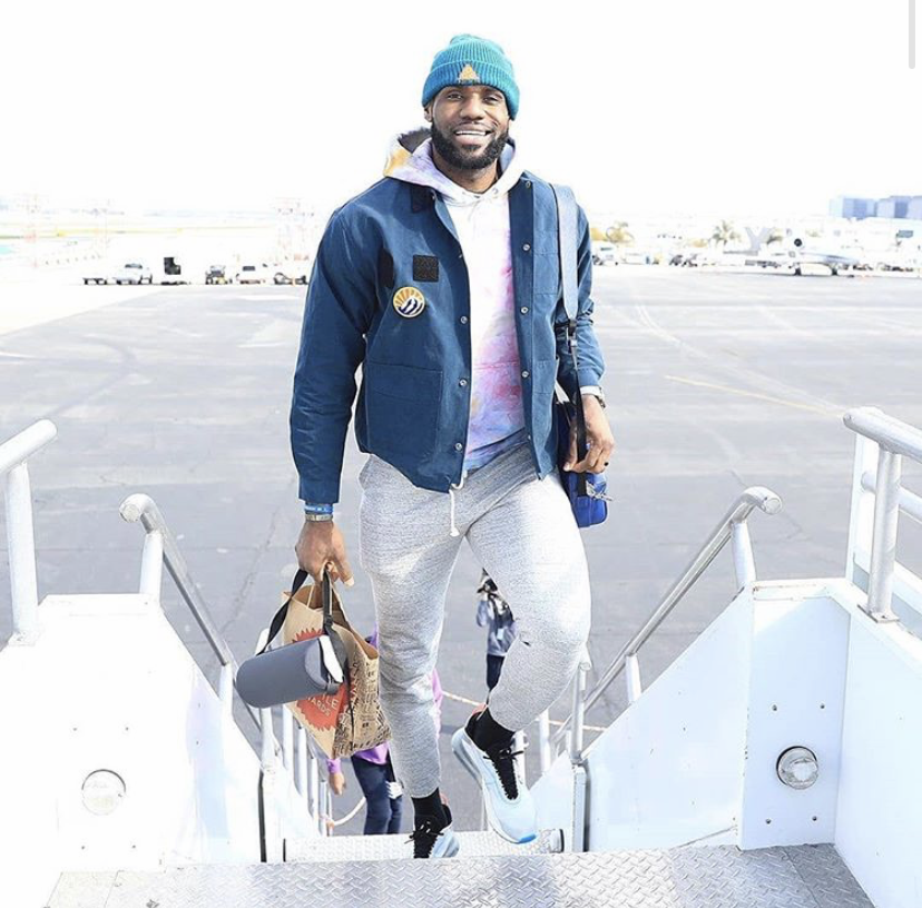 1 OF ICE DYE HOODIE FOR LEBRON JAMES