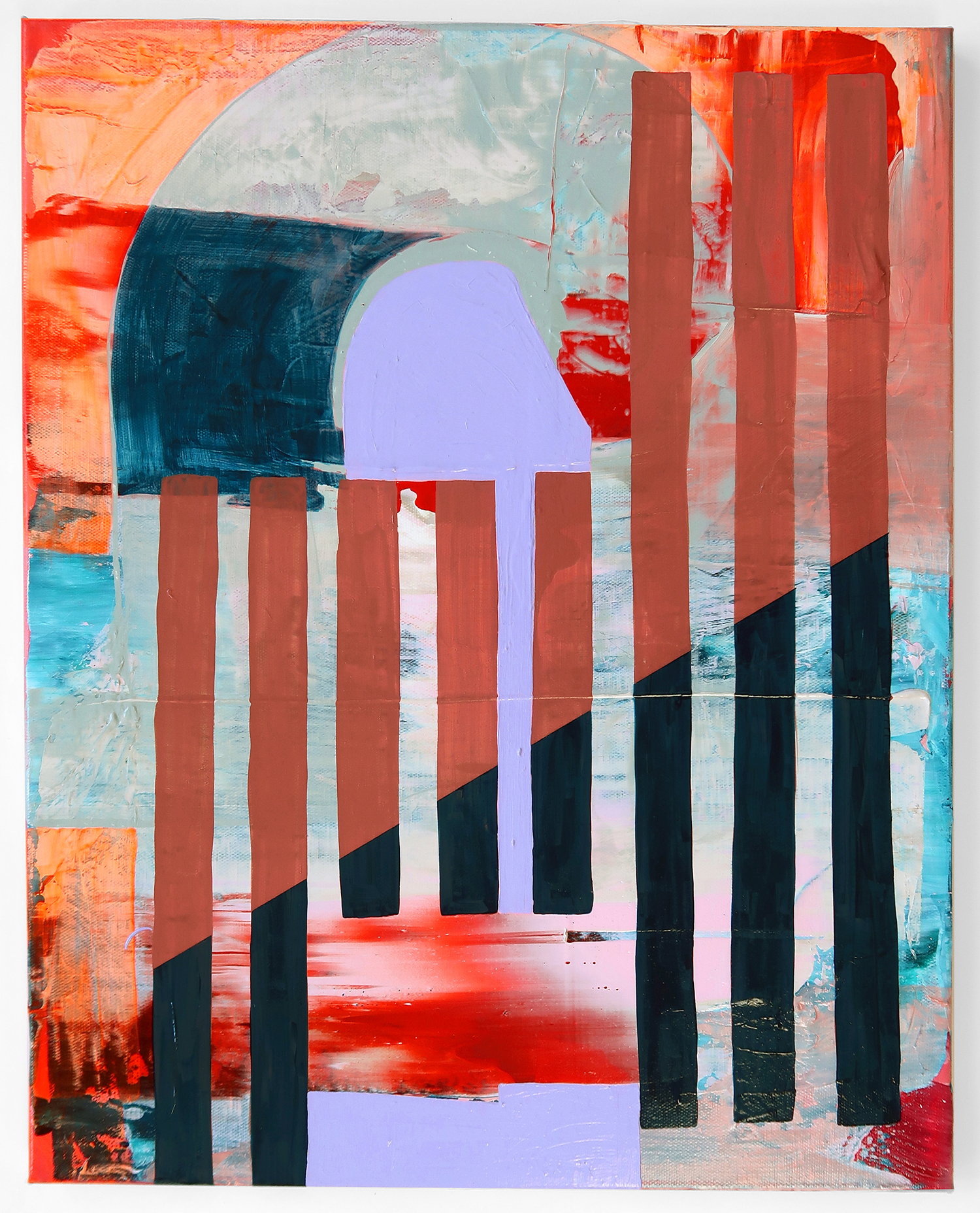 Untitled 516, 2019, Acrylic on canvas, 50x40cm