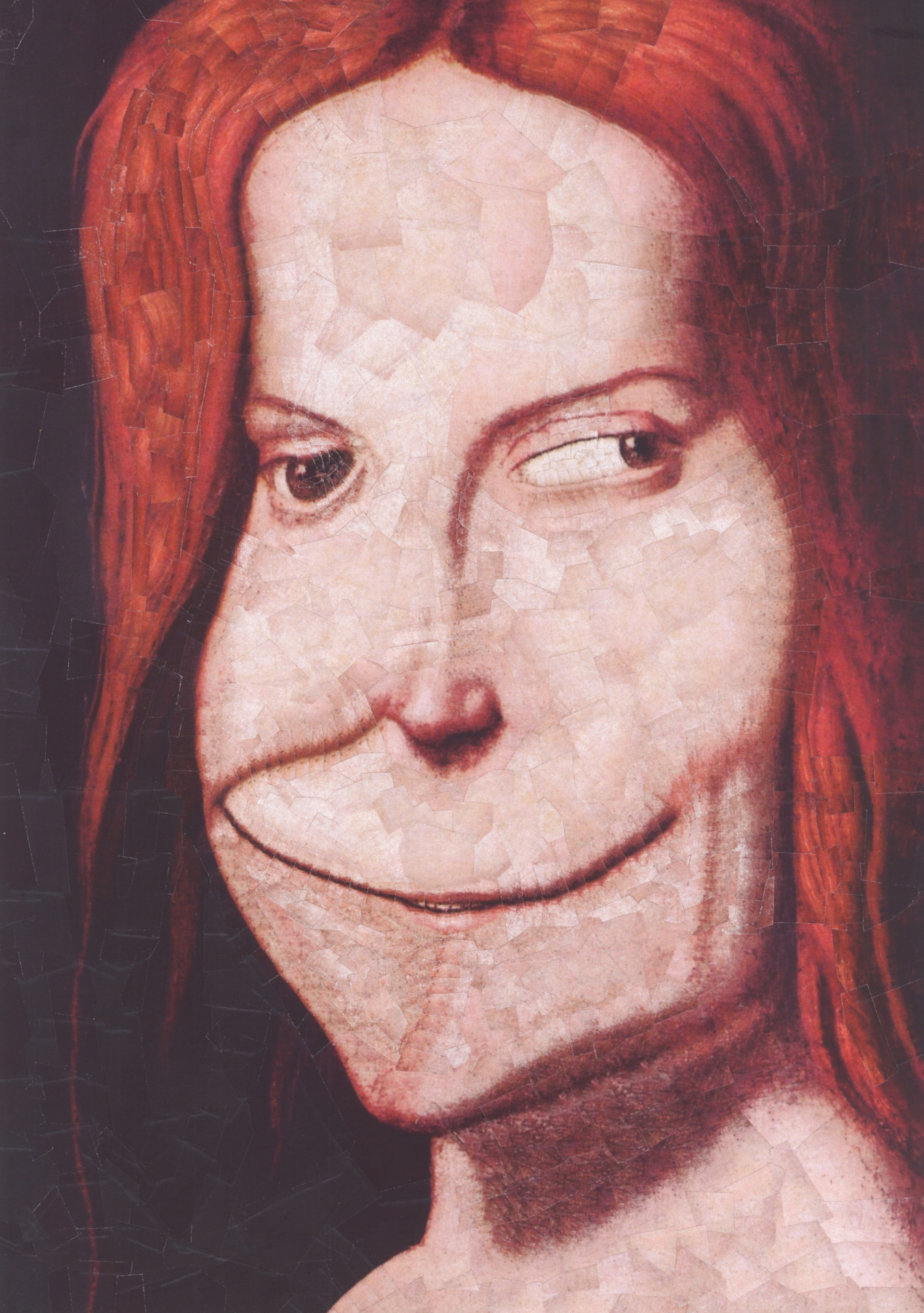 Unitled after an Italian artist 2, 2010, 11.6 x 16.5 inches