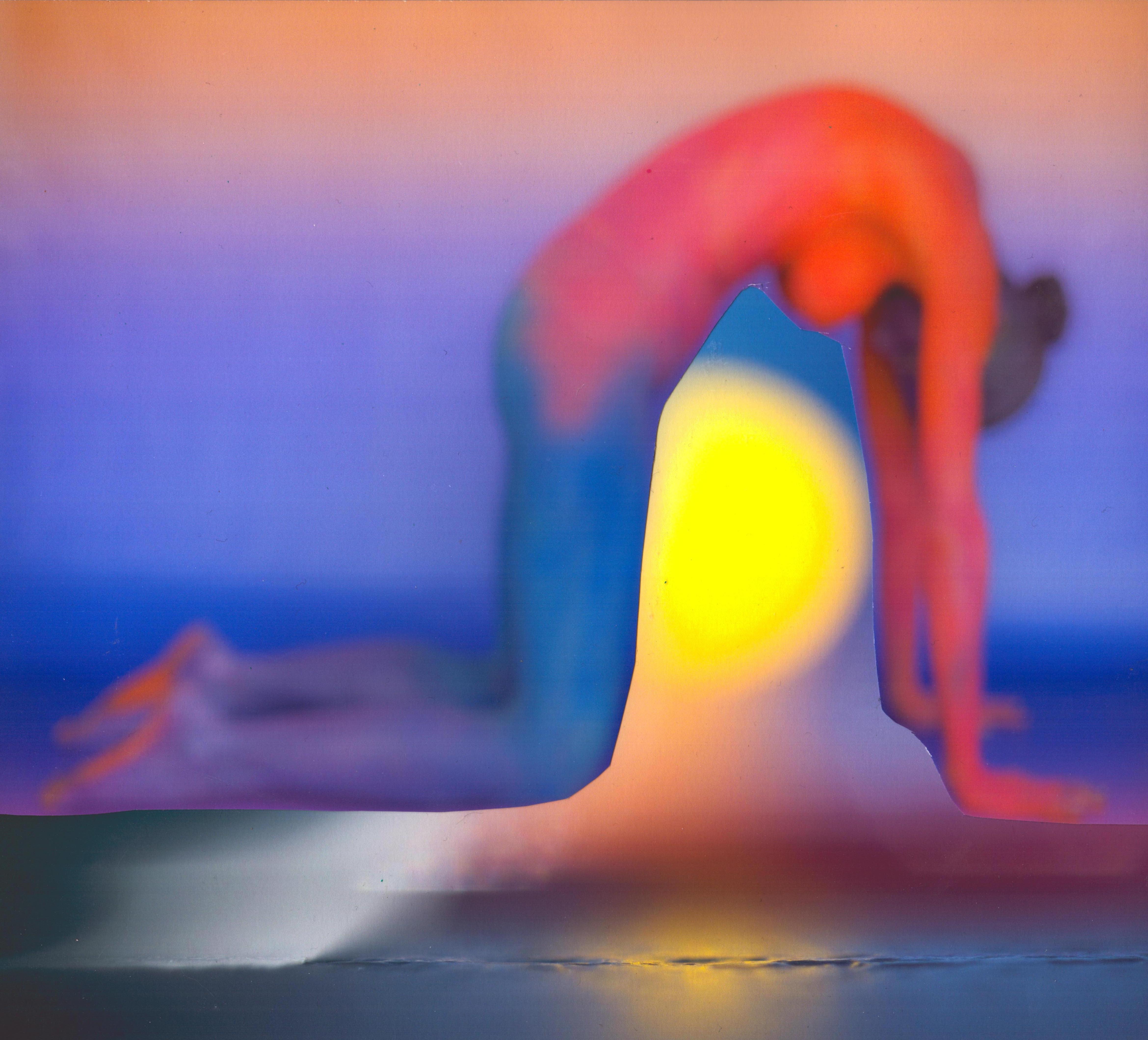 Nude / Sun, 2023, photomontage of giclée prints, 27 x 30 cm