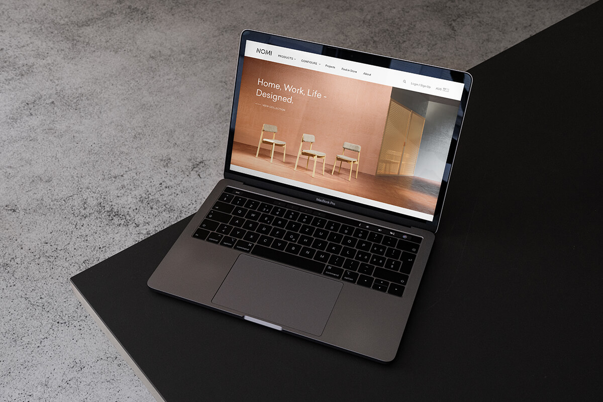 NOMI | Website design