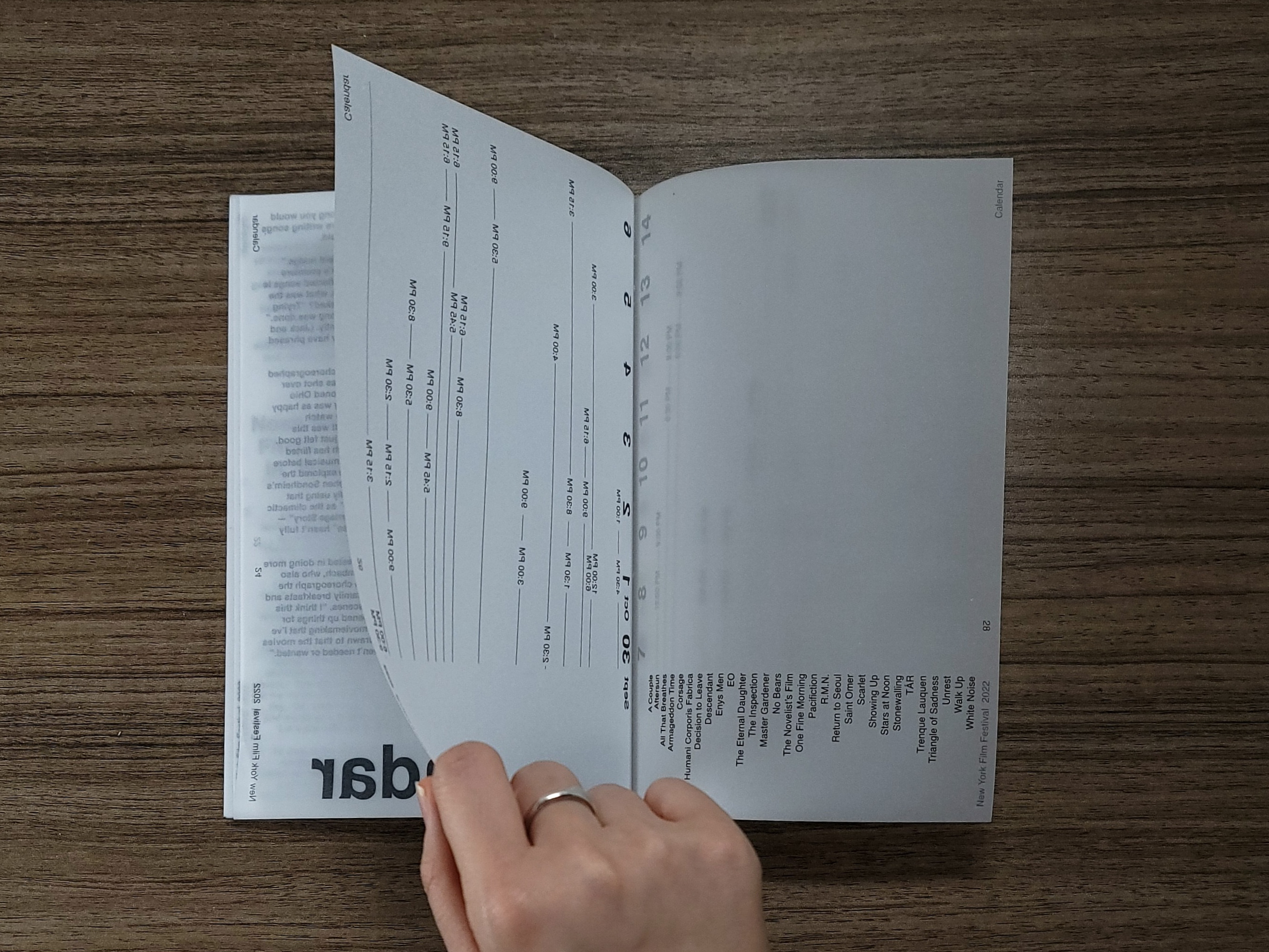 How to use the calendar (3/4)