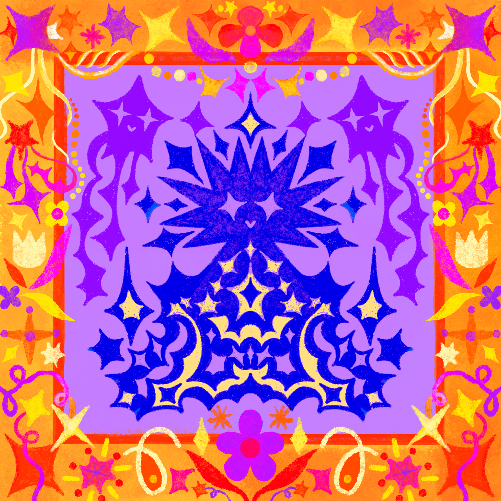 cosmos, digital illustration (2020)