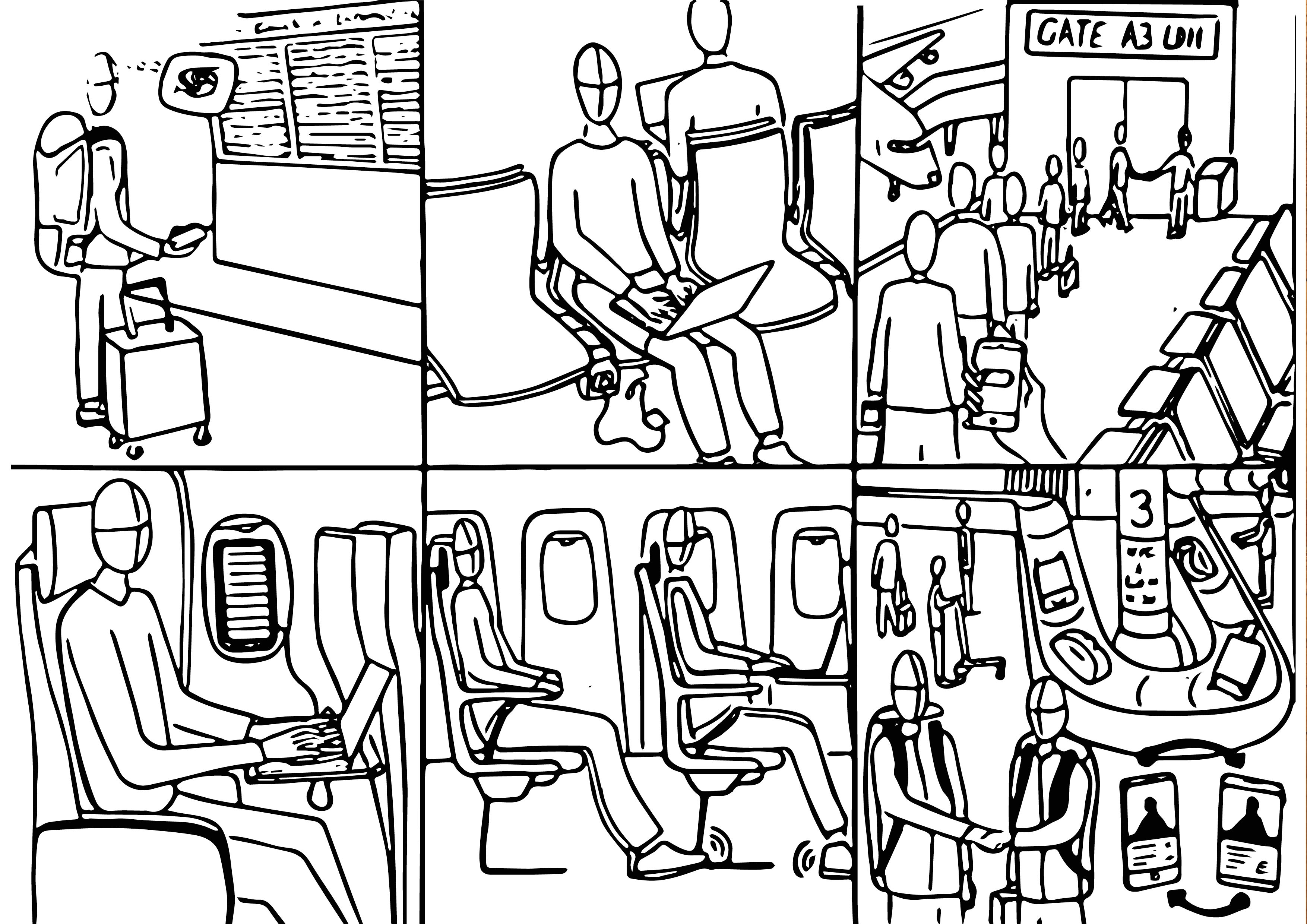 User Journey 1 - Travelling