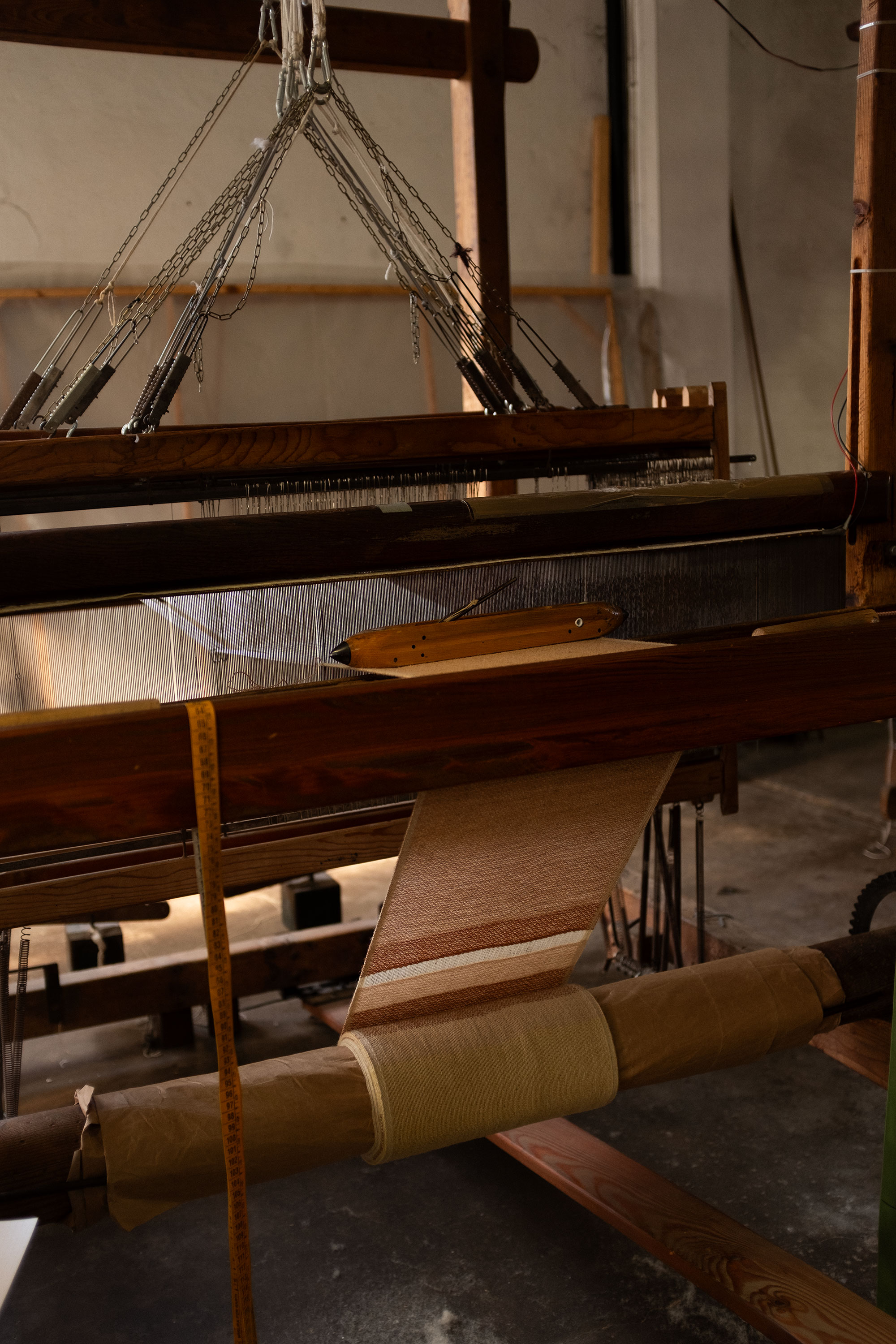 Textile pieces that reclaim a sense of slowness.Read about our values︎︎︎