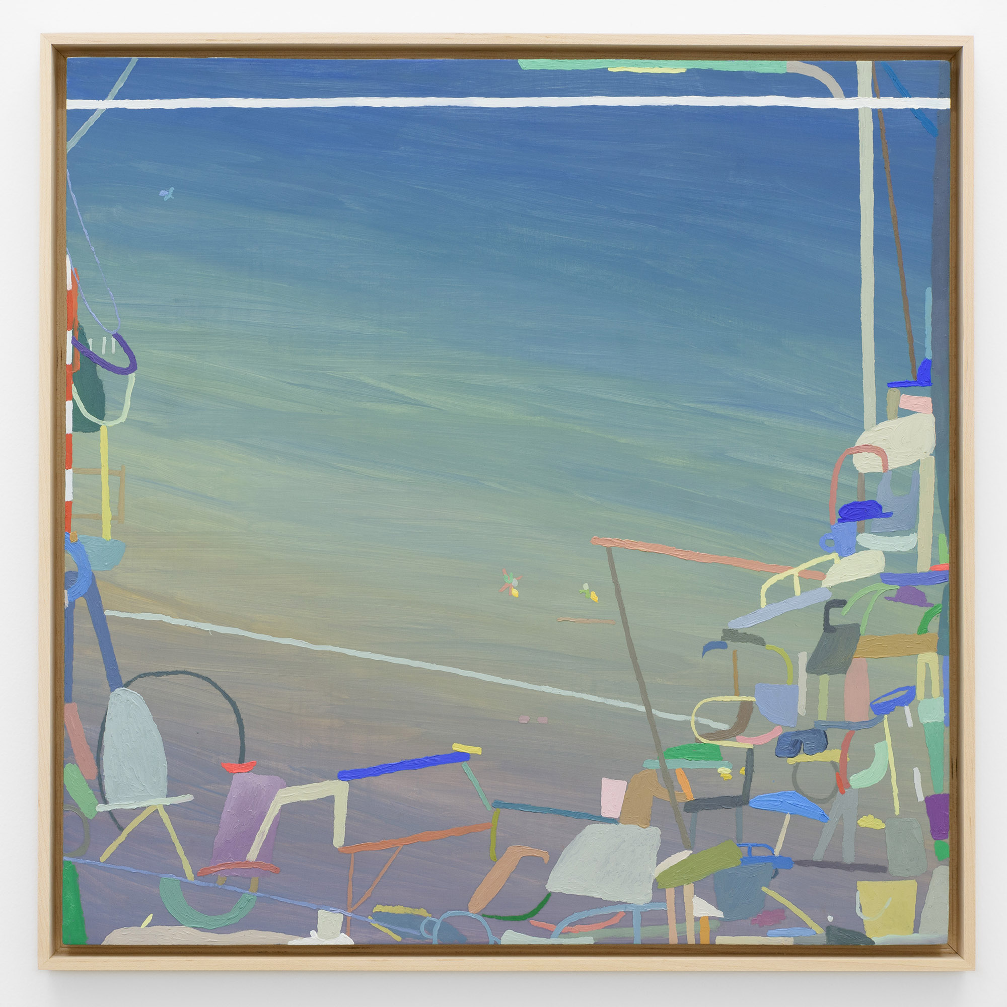 Bucket, Candle, Barrier, Mug, 18 x 18", 2021