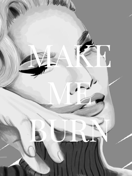 FAME// make me burn in white (£5)