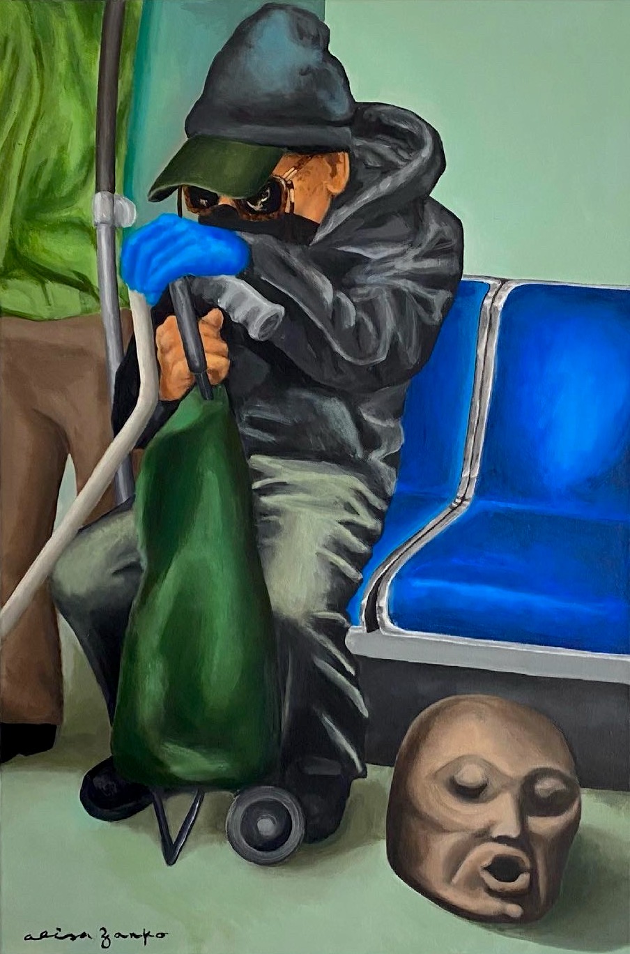 2021 24"x36" Acrylic on canvas