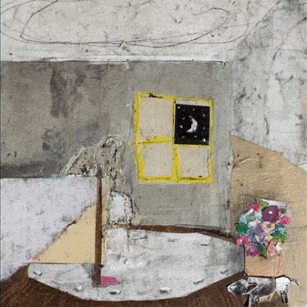 I found her between the bed and the wall