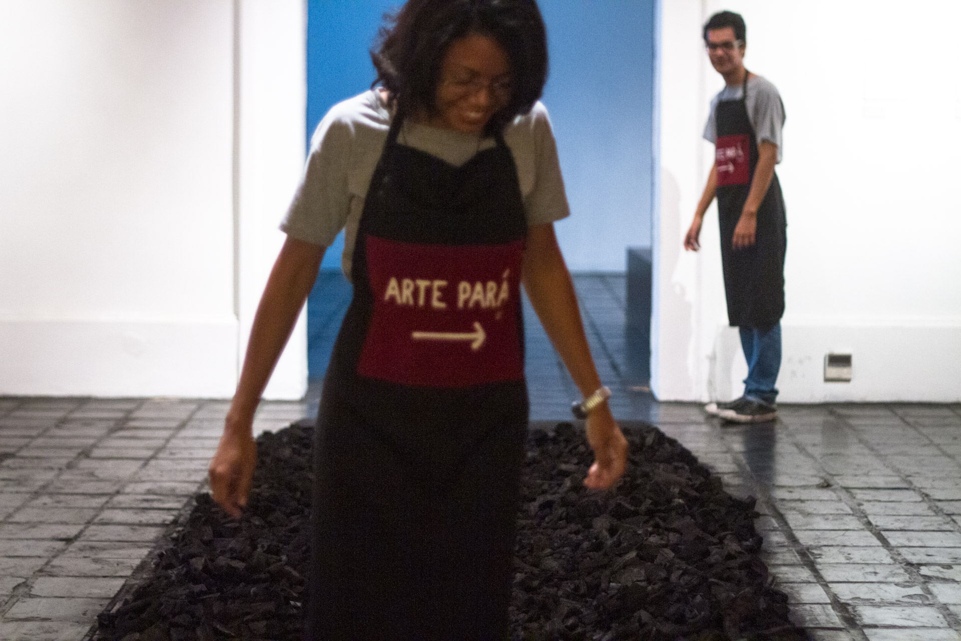 Tapete Carajás. Salão Arte Pará 2014. Museu Histórico do Pará, Belém, PA, 2014. Foto: José Viana