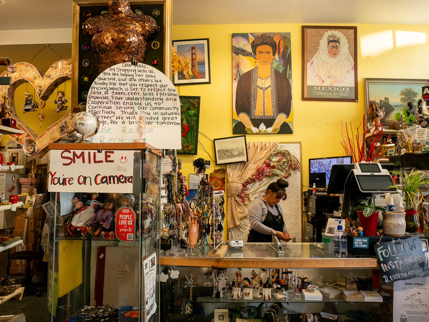 Reuse for Arts & Crafts, 1824 San Pablo Ave, Berkeley CA