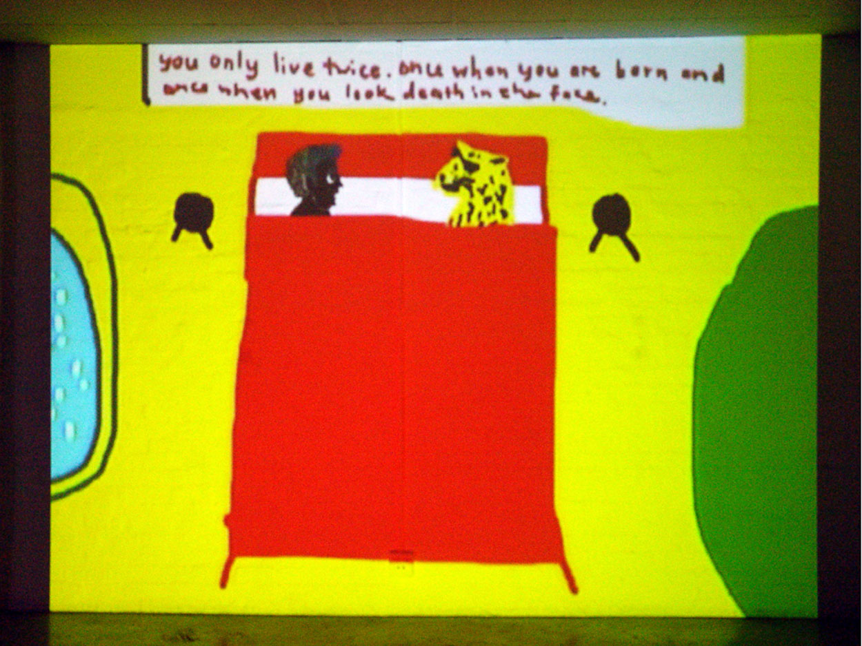 5 Easy Pieces, 2004. 2 channel video. length variable, colour, silent