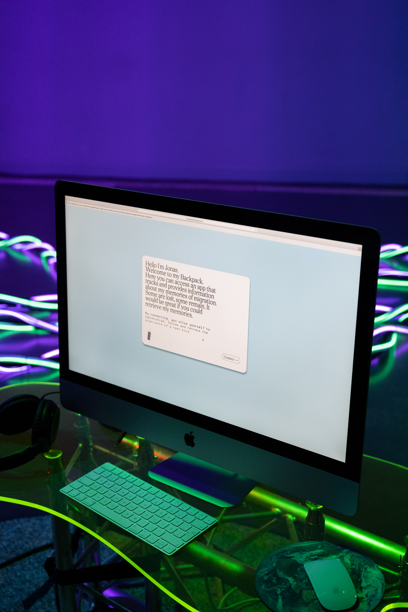 The Backpack of Wings: Sensory Networks (Online Platform, 2022 - ongoing)