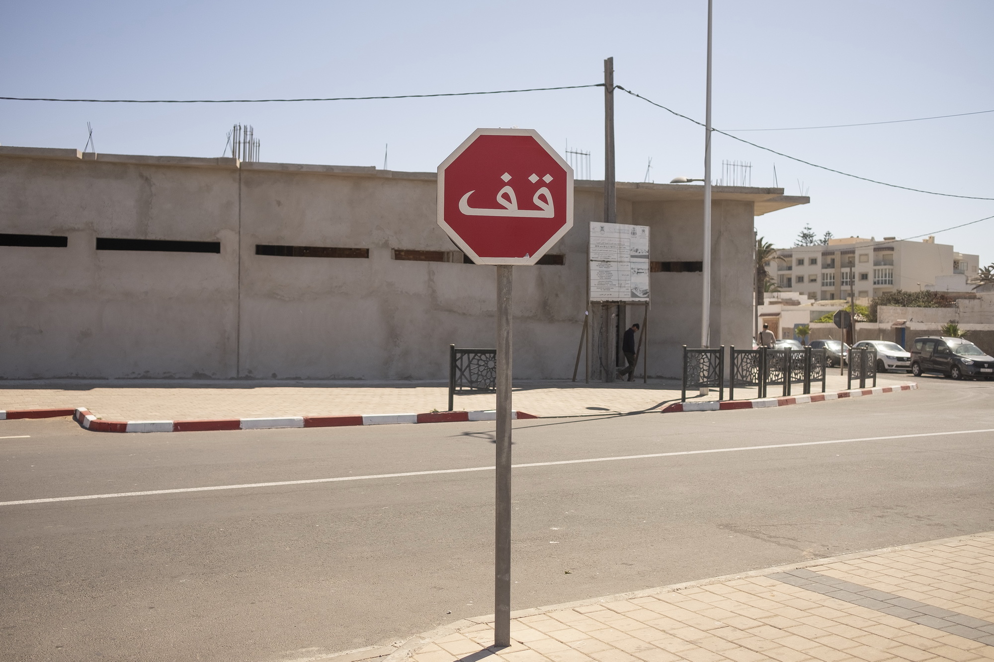 Almost no one pays attention to traffic rules here.