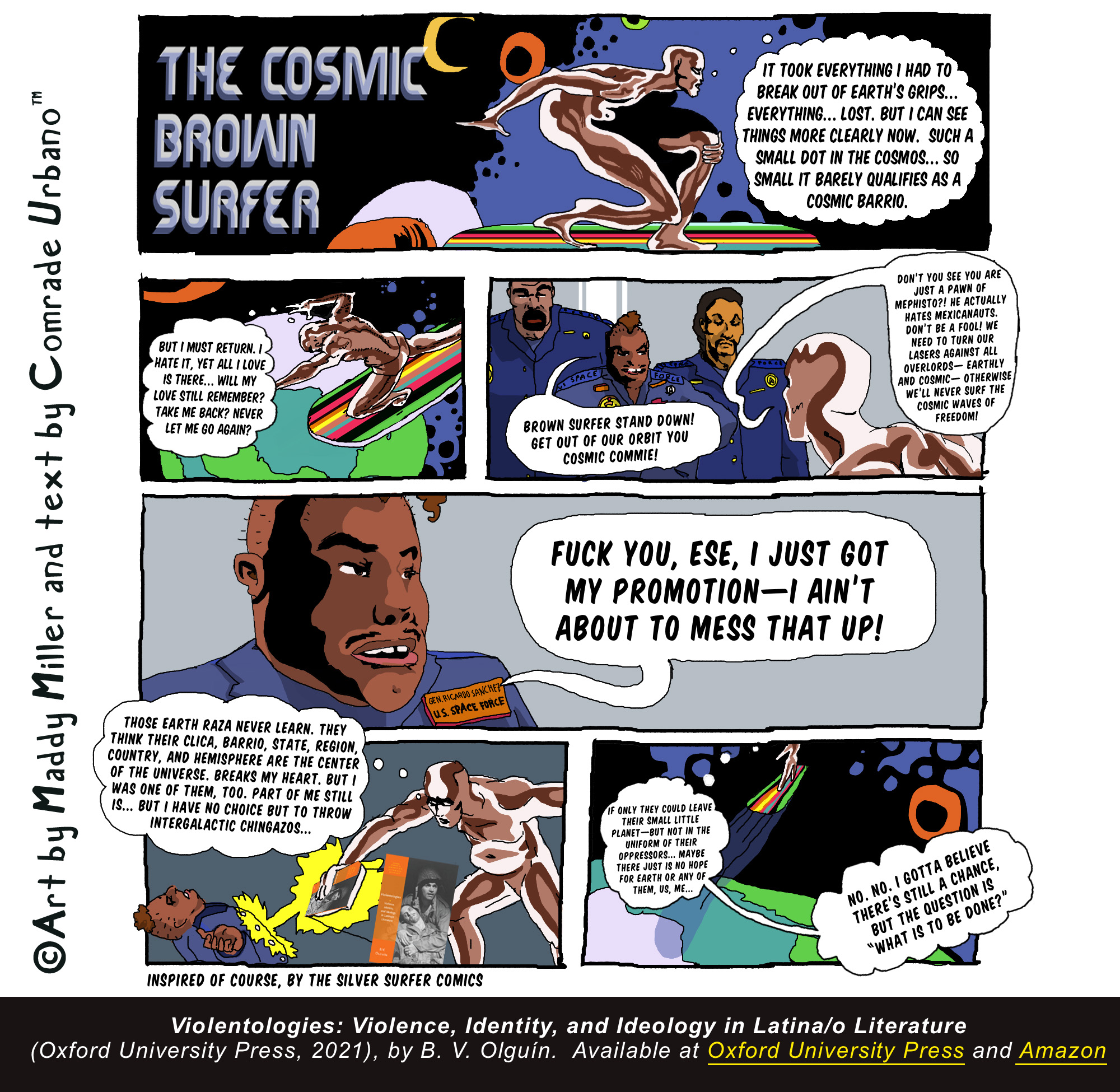 Violentologies Ad: Silver Surfer Parody