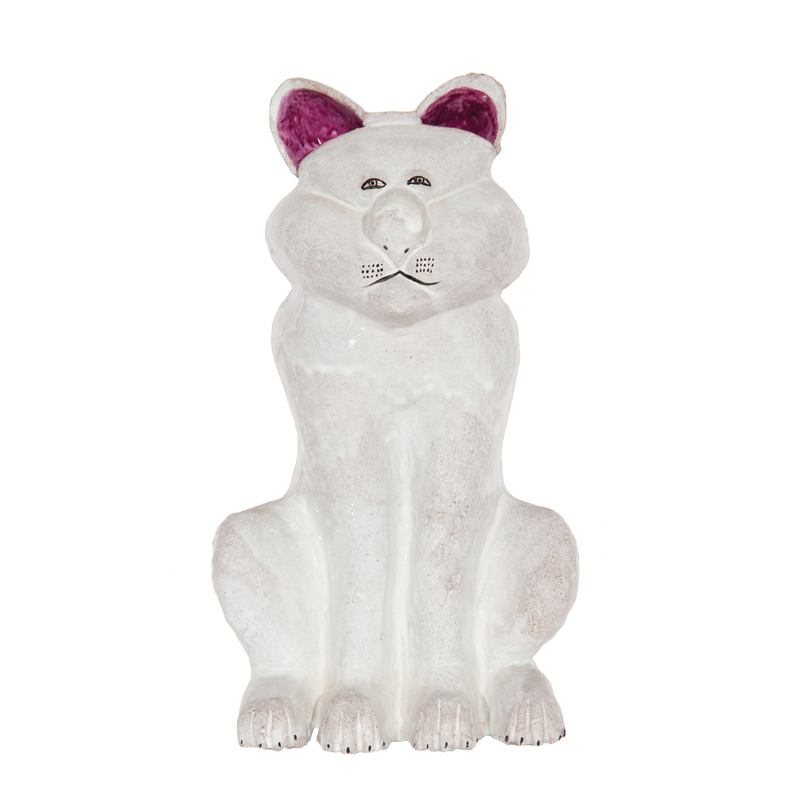 Cat, 25.8.2010Glazed ceramic stonewareHeight 27.5cm