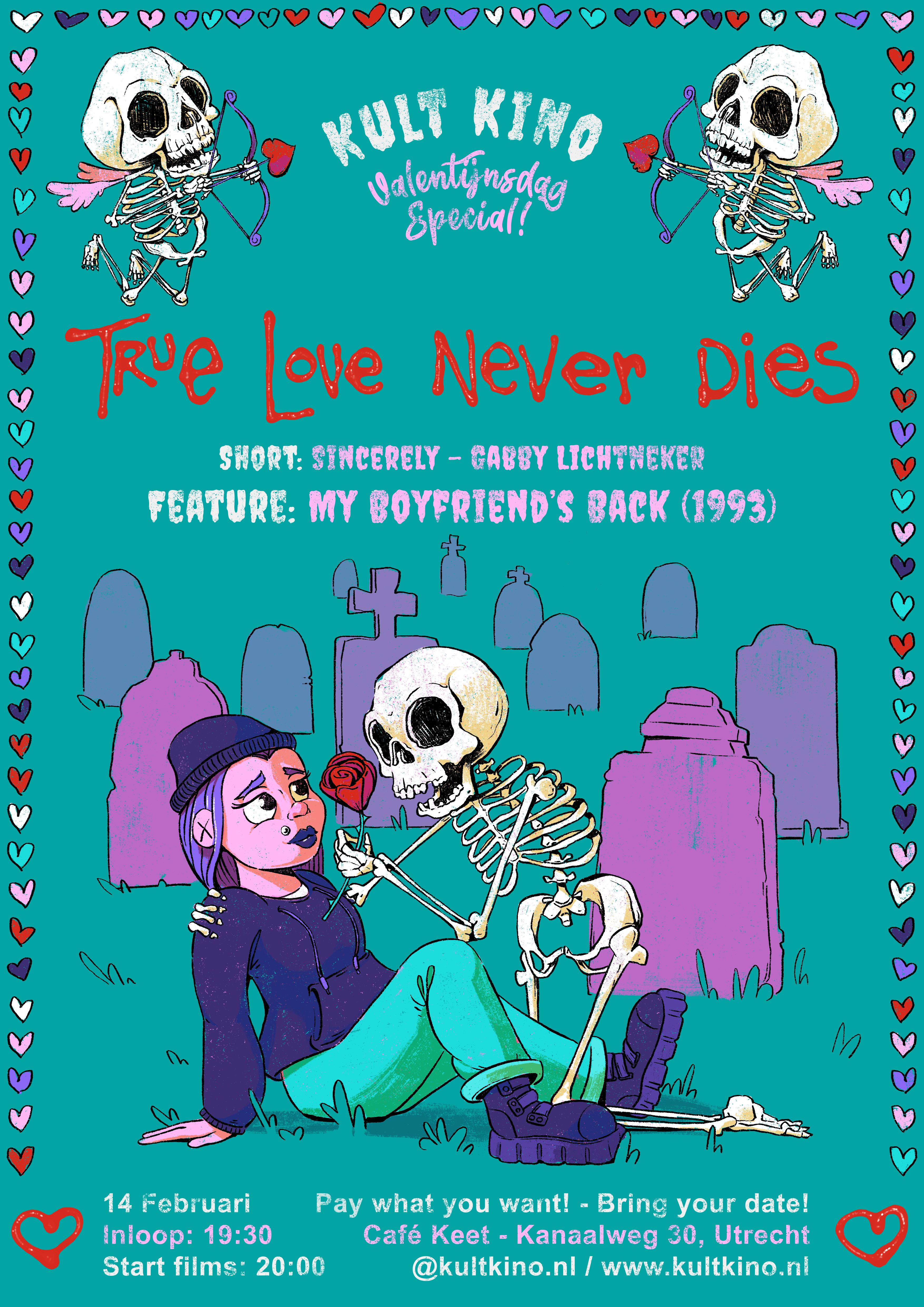 Concert evenement gig event posters punk underground Nederlands Groningen