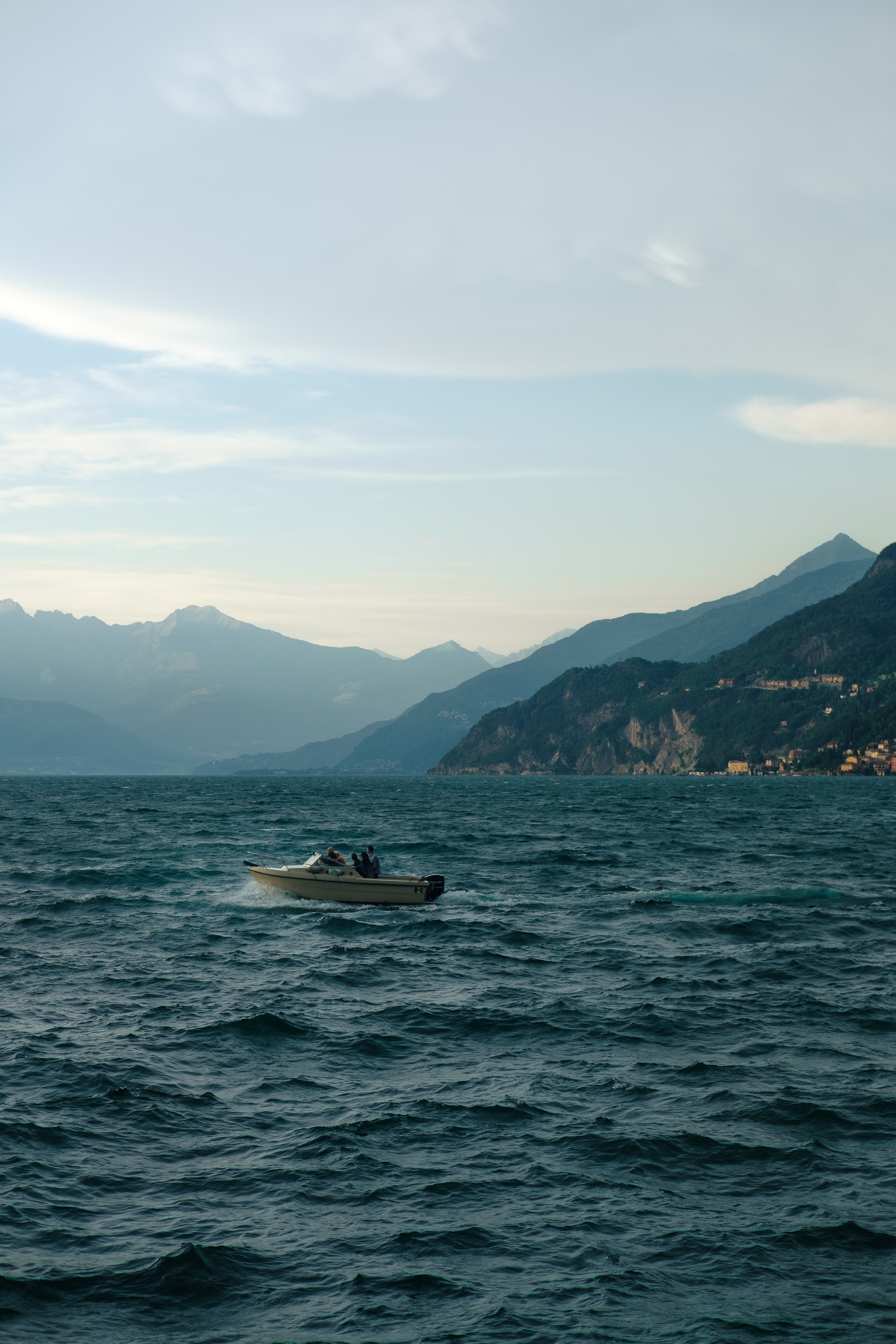 Lake Como, Italy. "And We All Huddled Together for Warmth"