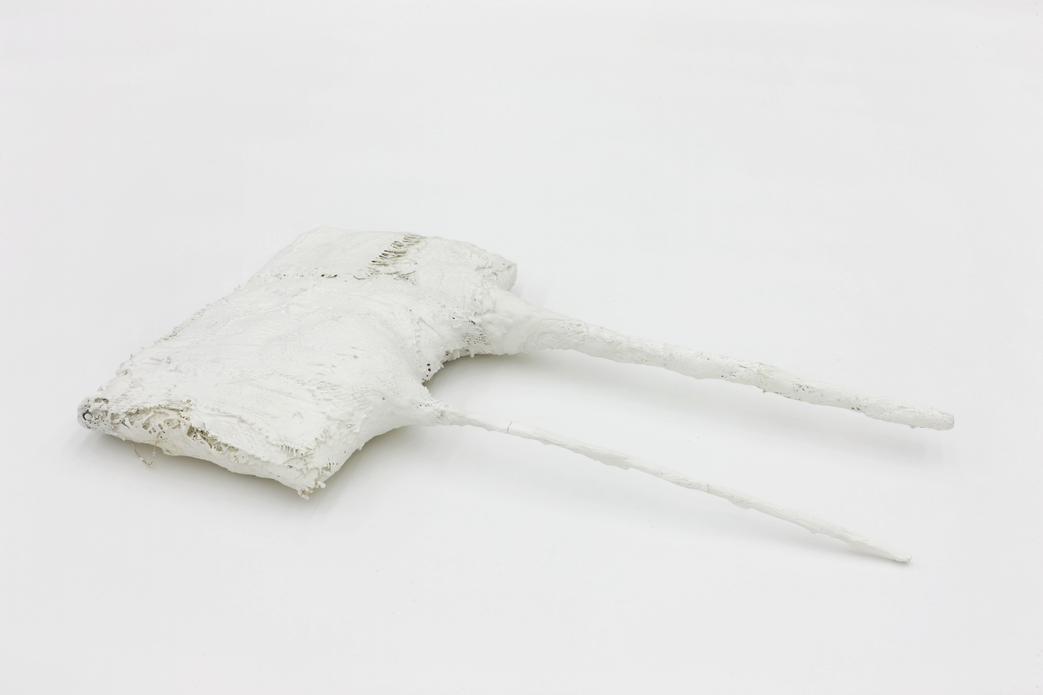 Spontaneous Alternation, 2015. Plaster, 21 x 18 x 2 1/2 inches (53.3 x 45.7 x 6.4 cm)
