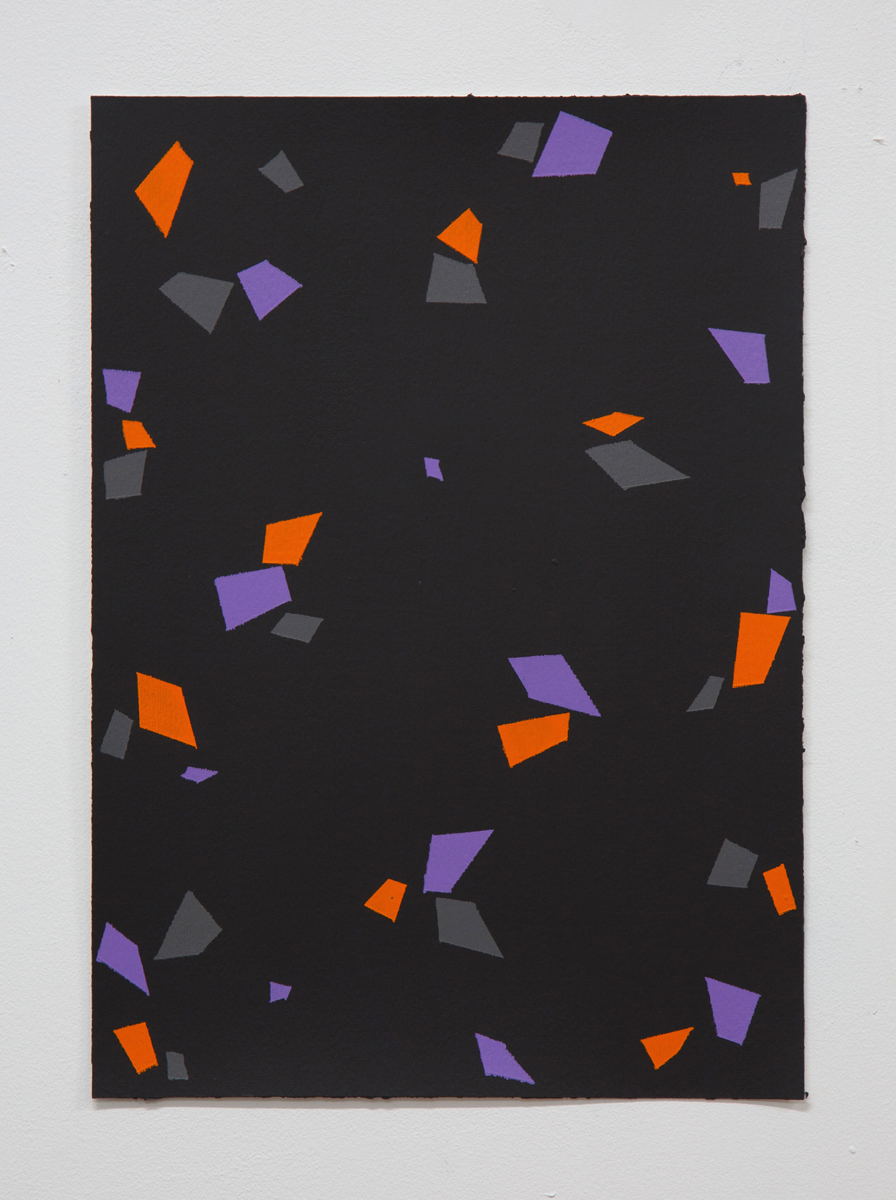 Comminuo Study, acrylic on paper, 2017