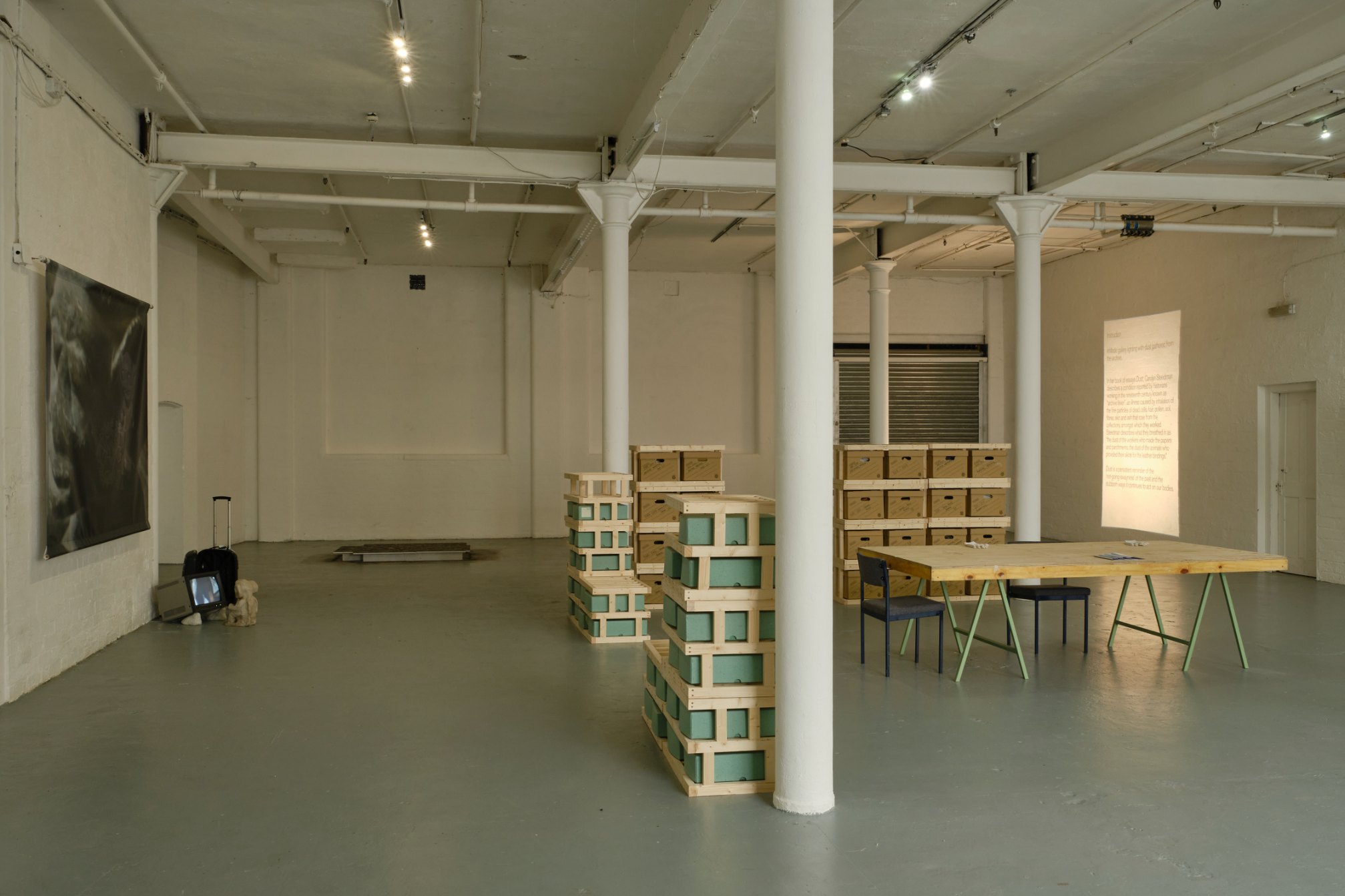 Concealed in the half light, Catalyst Arts, 2021, installation view. Photography by Simon Mills.