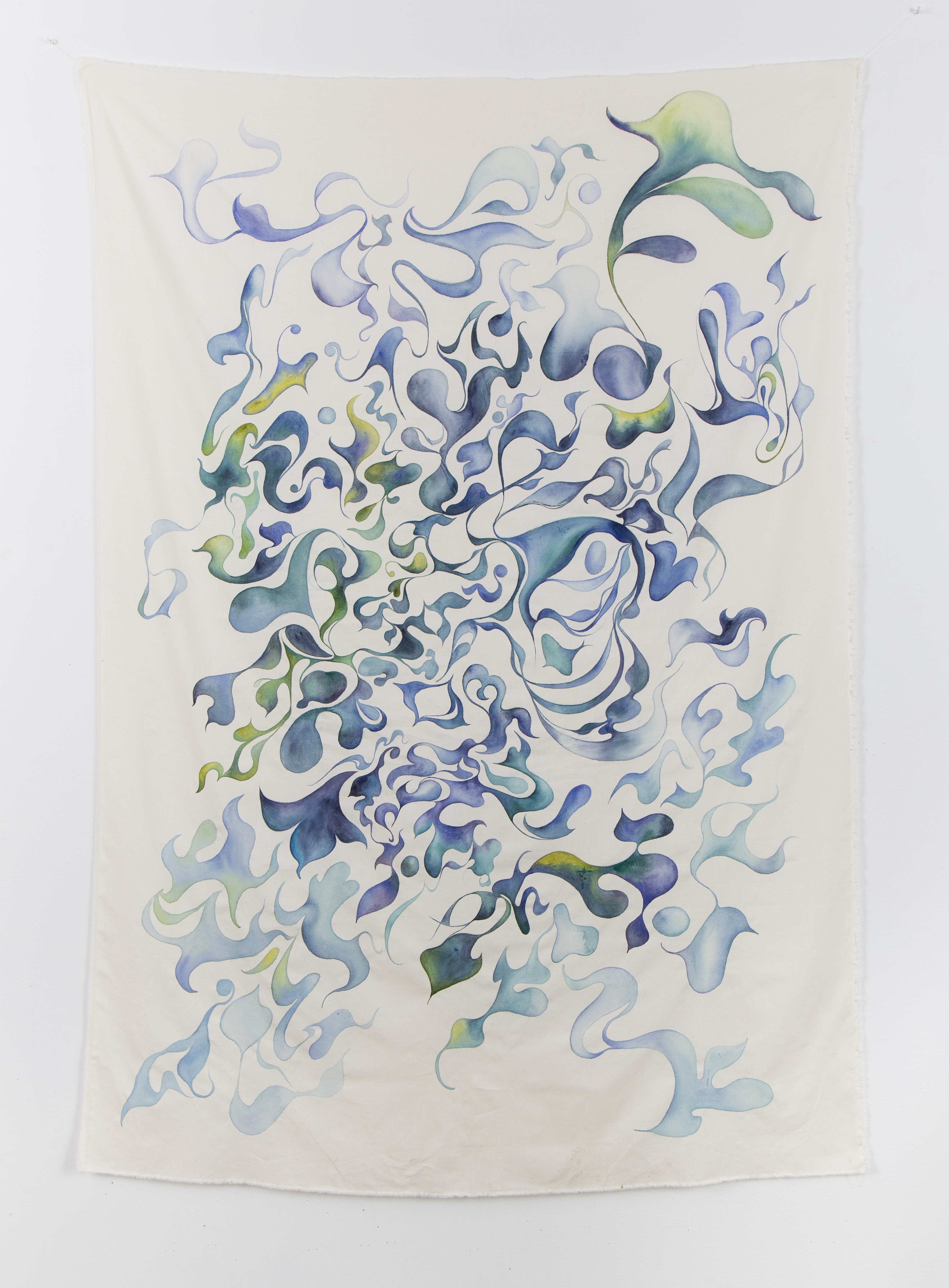 생기: Liveliness, 45 x 65 in, 2022