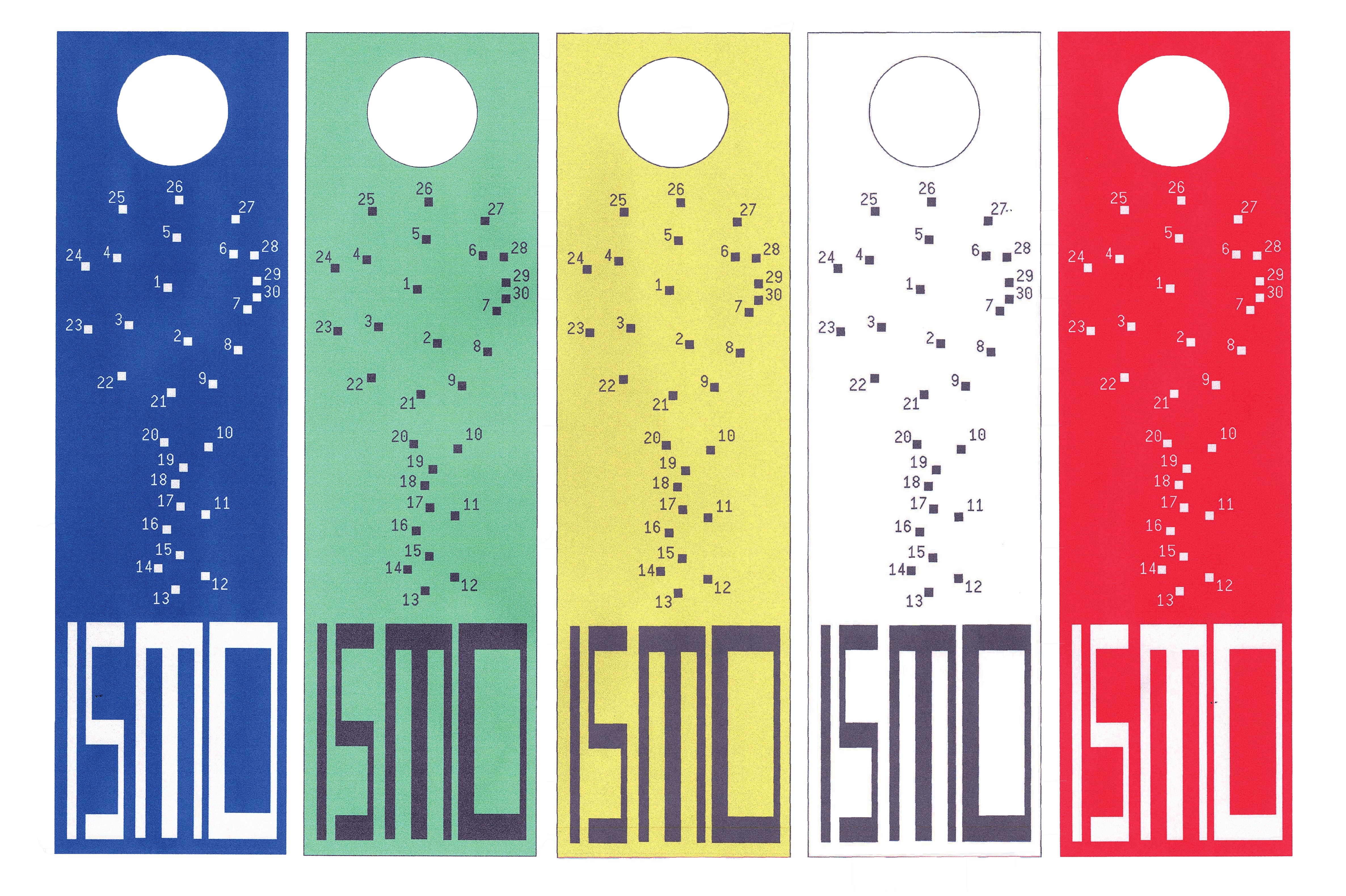 door hangers with a playful touch
