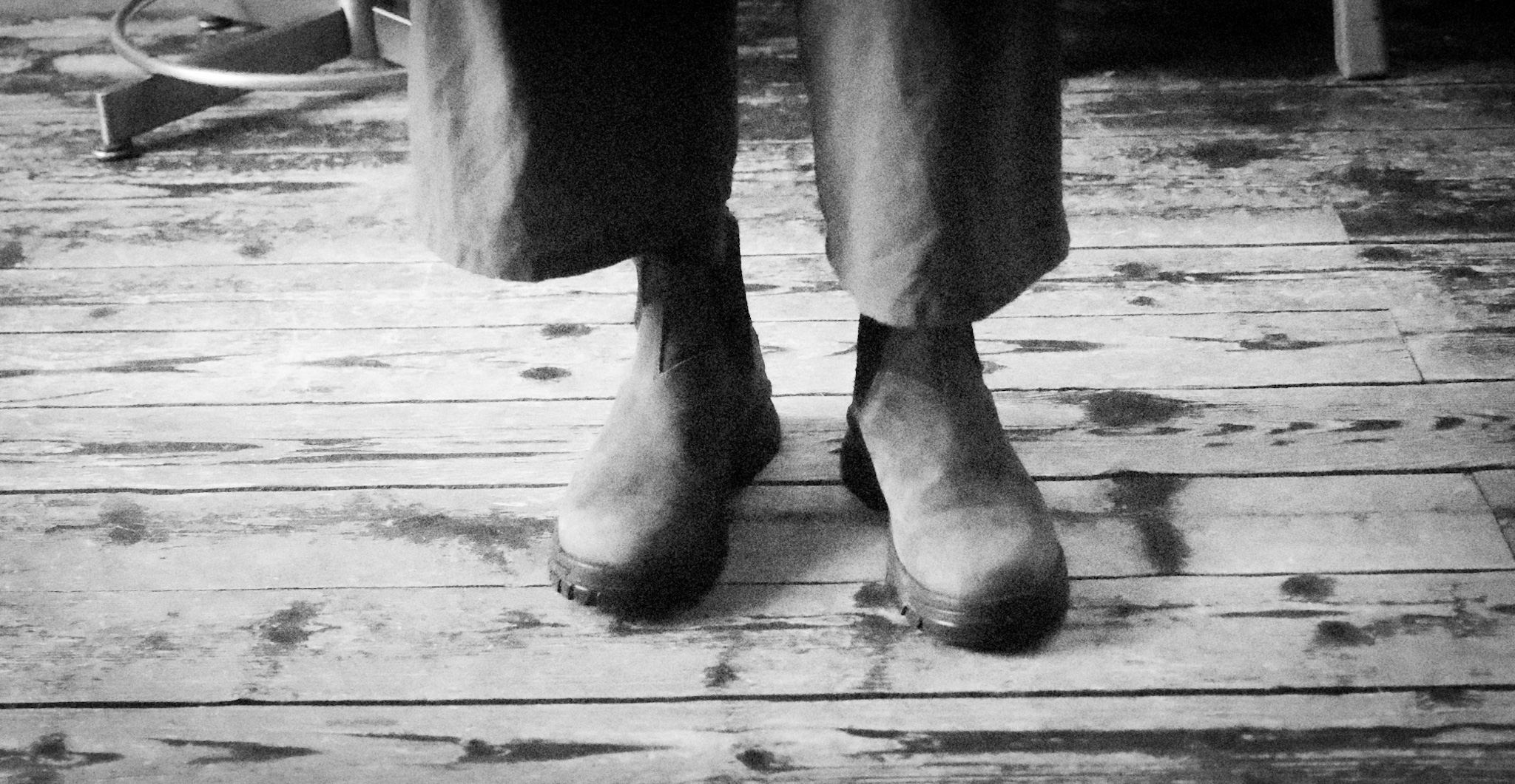 Not my shoes. Kate's shoes.